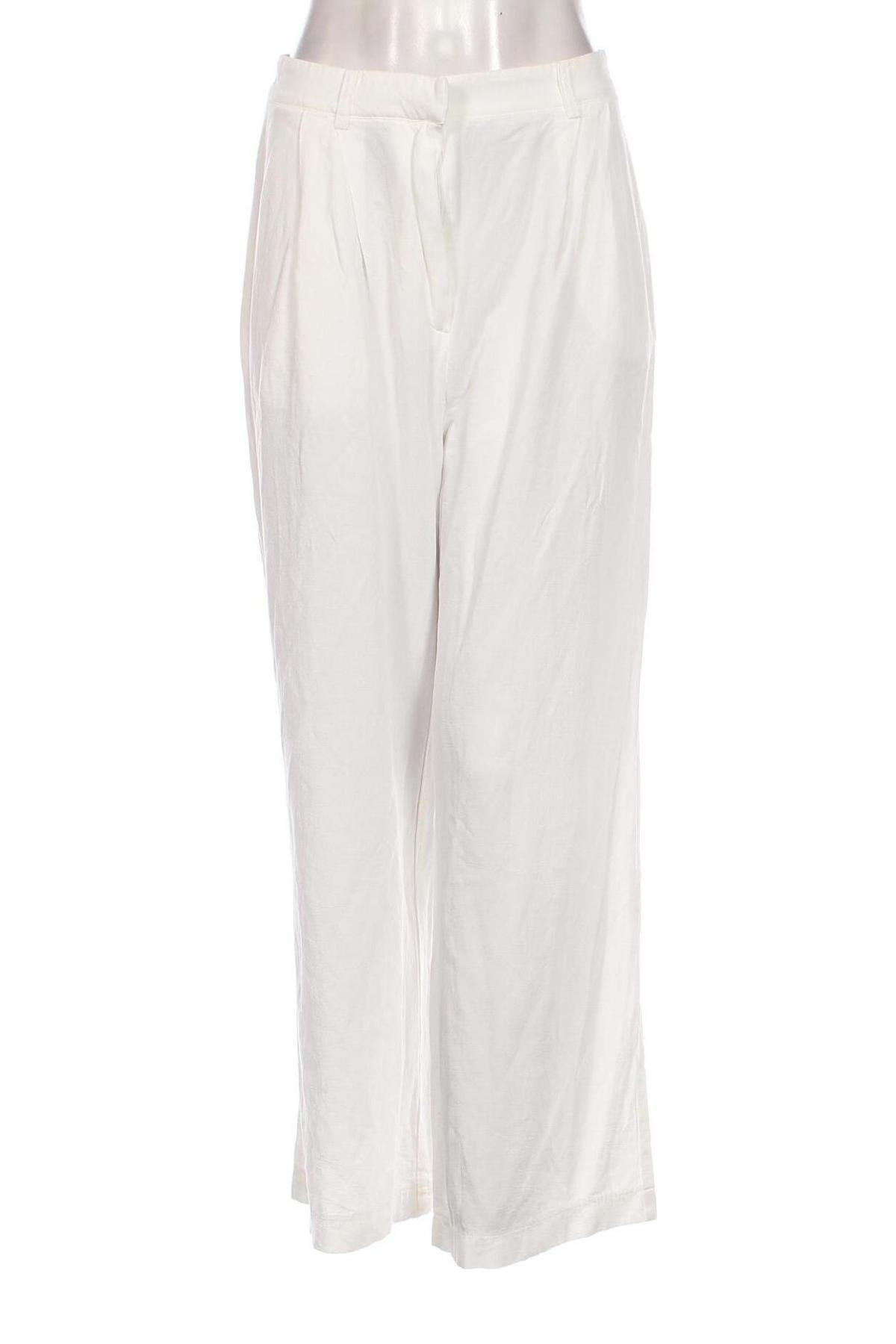 Γυναικείο παντελόνι A Lot Less x About You, Μέγεθος XL, Χρώμα Λευκό, Τιμή 48,25 €