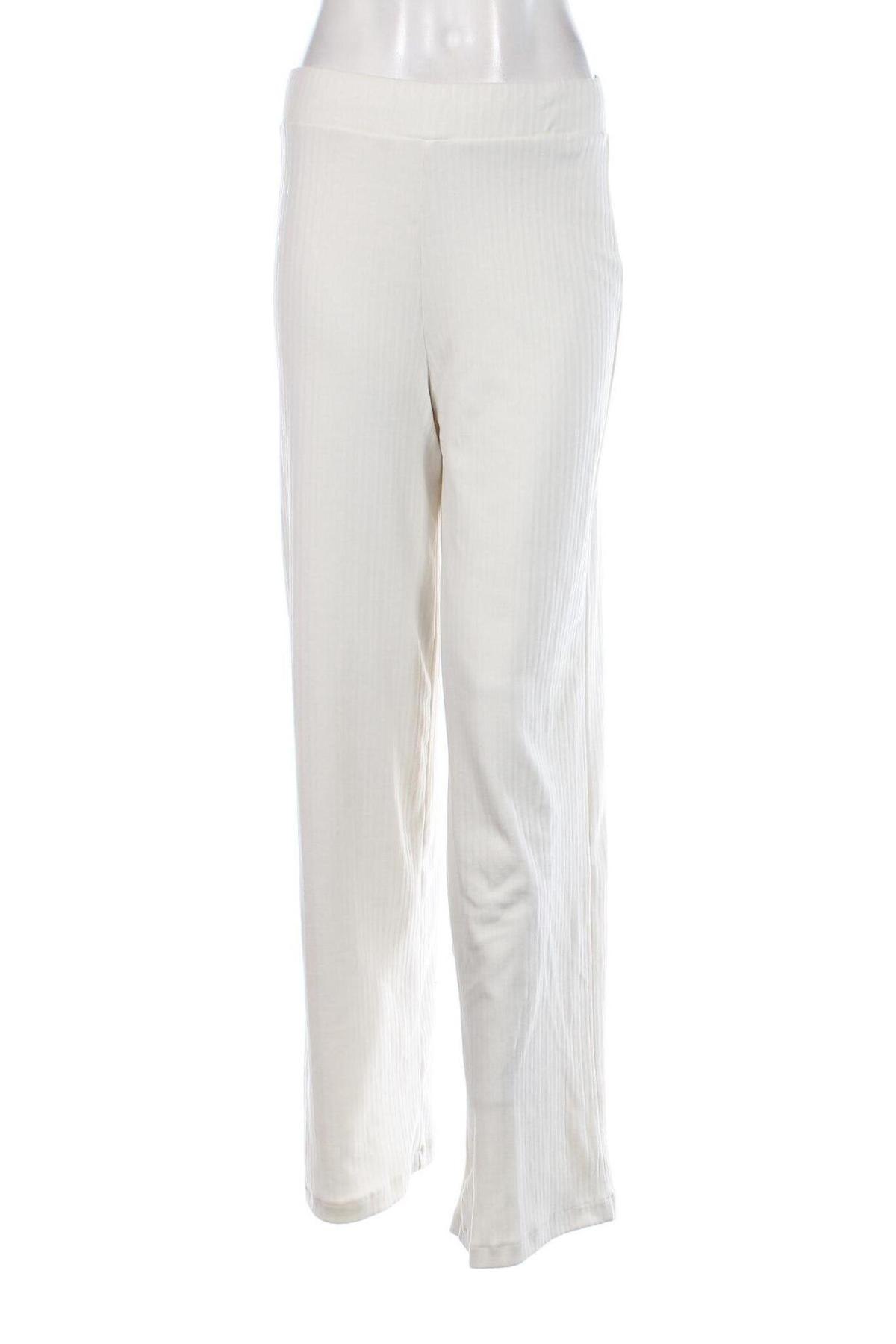 Γυναικείο παντελόνι ABOUT YOU x Sofia Tsakiridou, Μέγεθος M, Χρώμα Λευκό, Τιμή 23,97 €