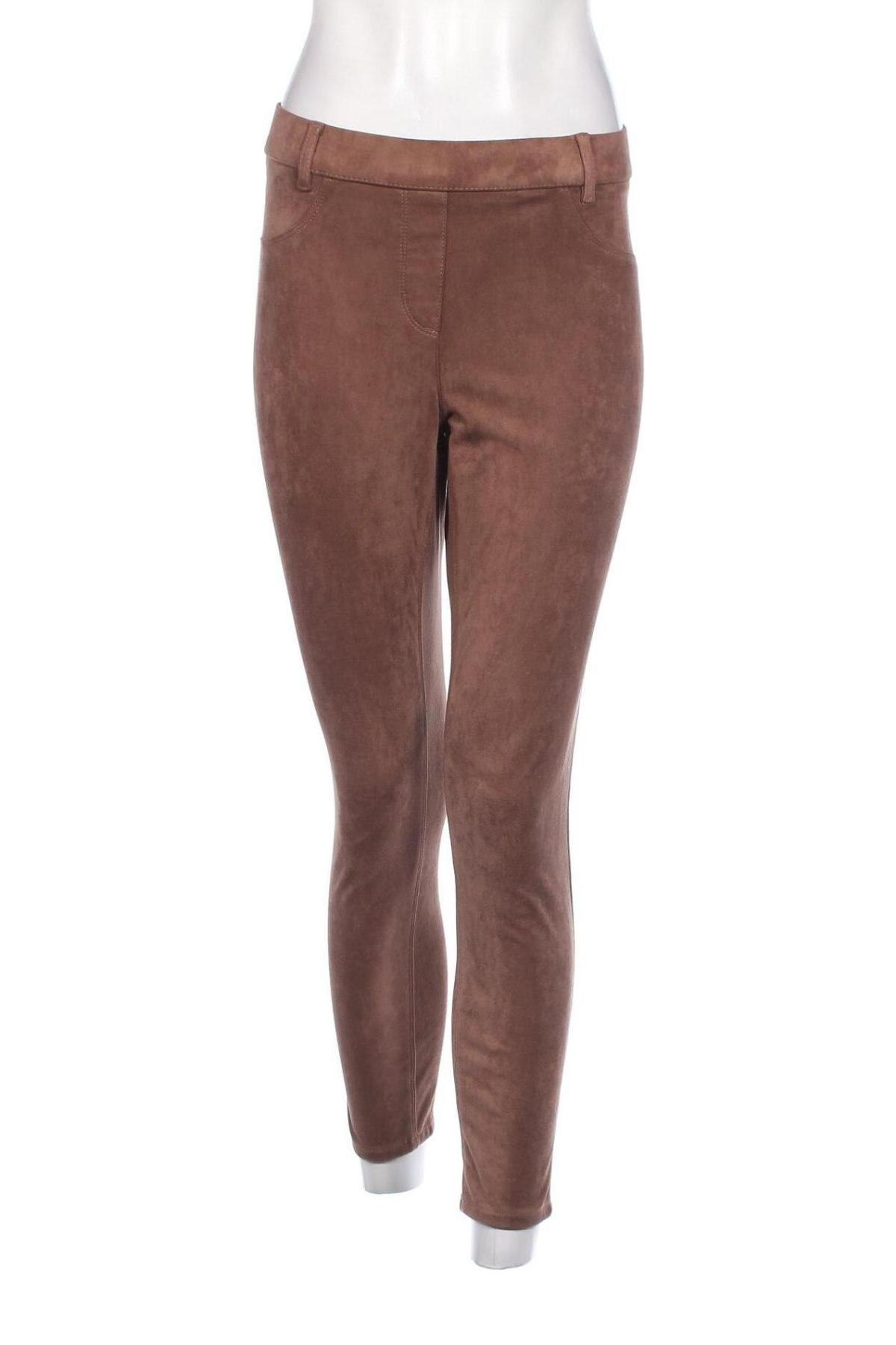 Pantaloni de femei ANNI FOR FRIENDS, Mărime M, Culoare Maro, Preț 123,02 Lei