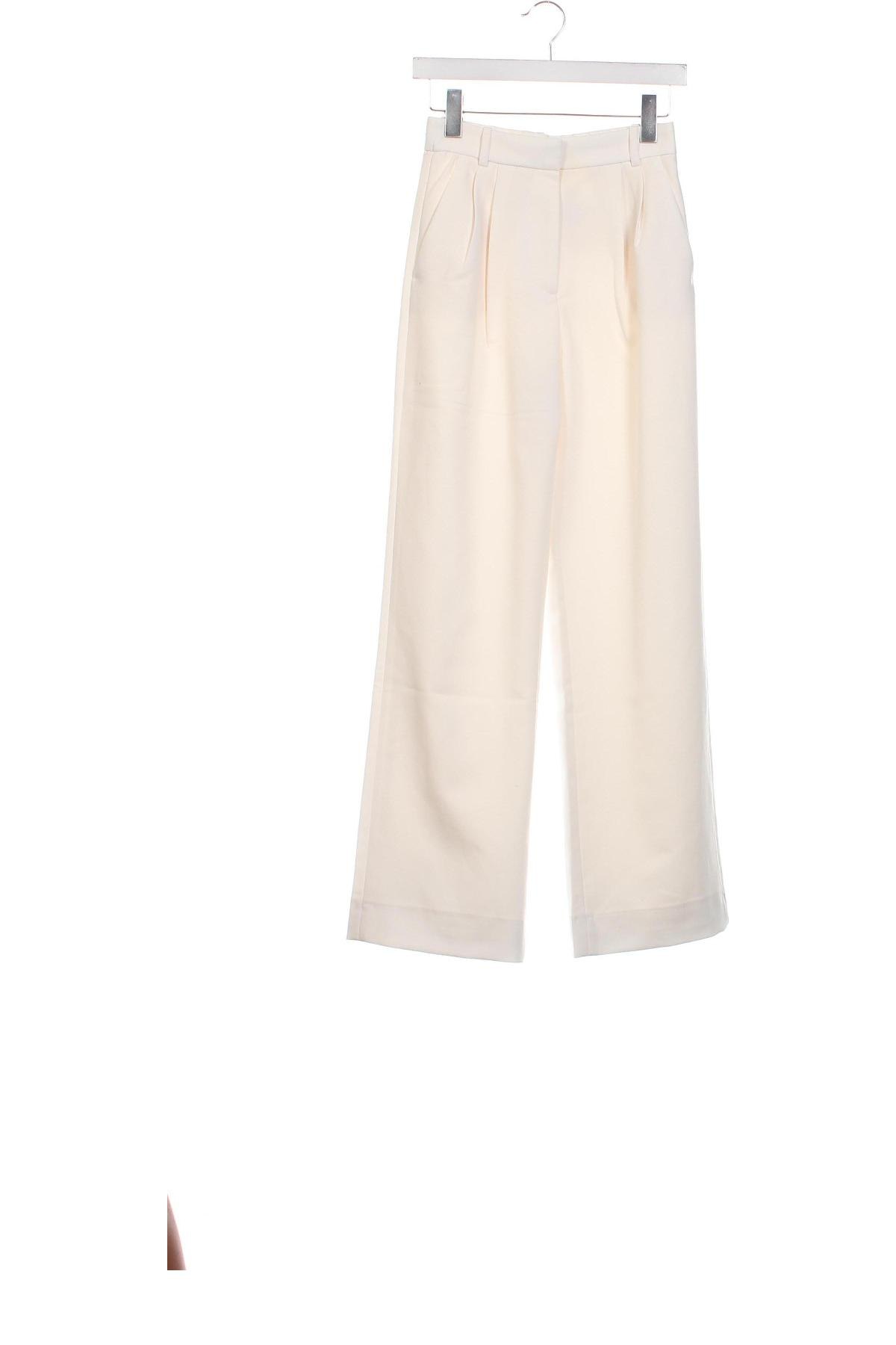 Γυναικείο παντελόνι Abercrombie & Fitch, Μέγεθος XS, Χρώμα Λευκό, Τιμή 40,21 €