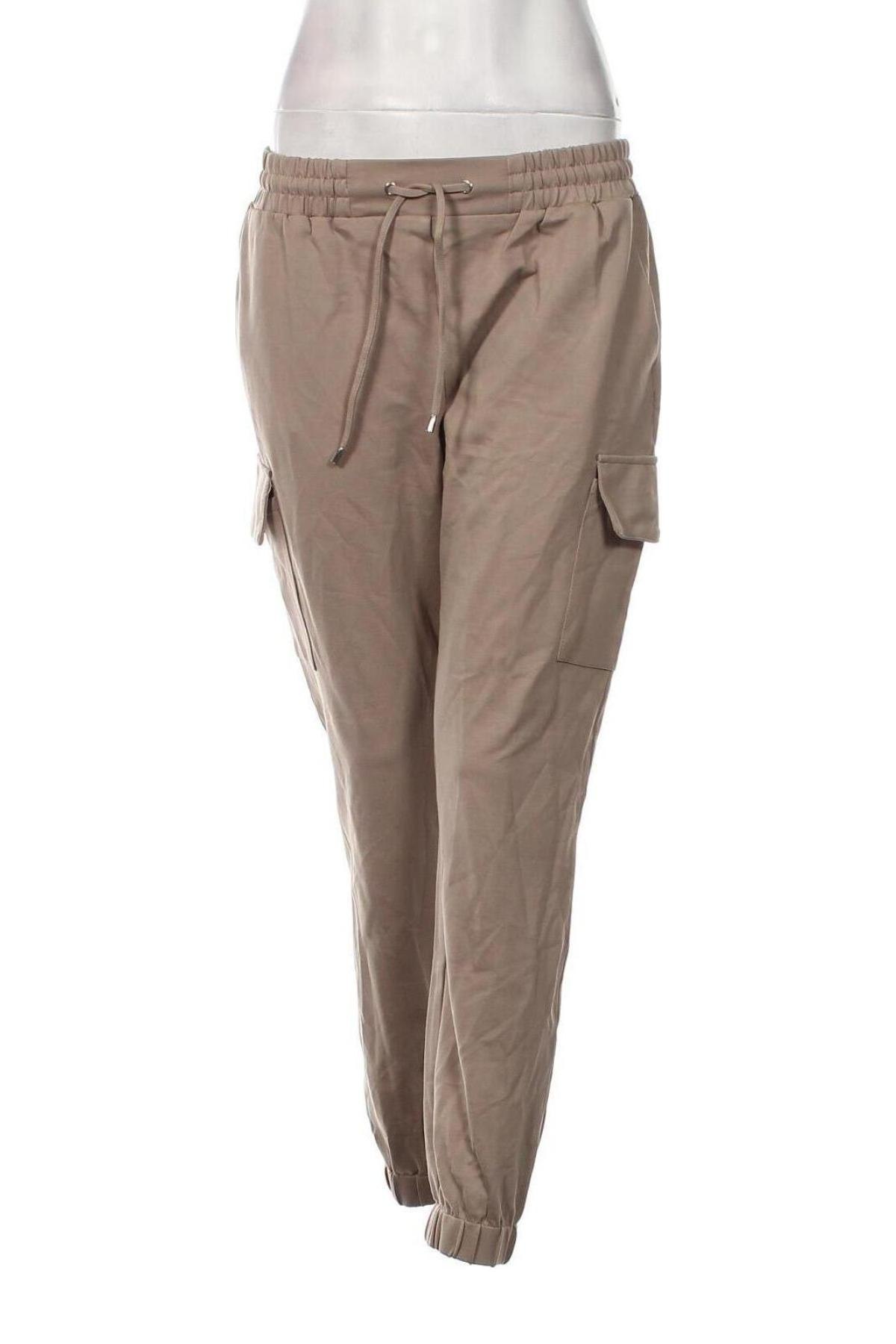 Γυναικείο παντελόνι Amisu, Μέγεθος M, Χρώμα  Μπέζ, Τιμή 7,18 €