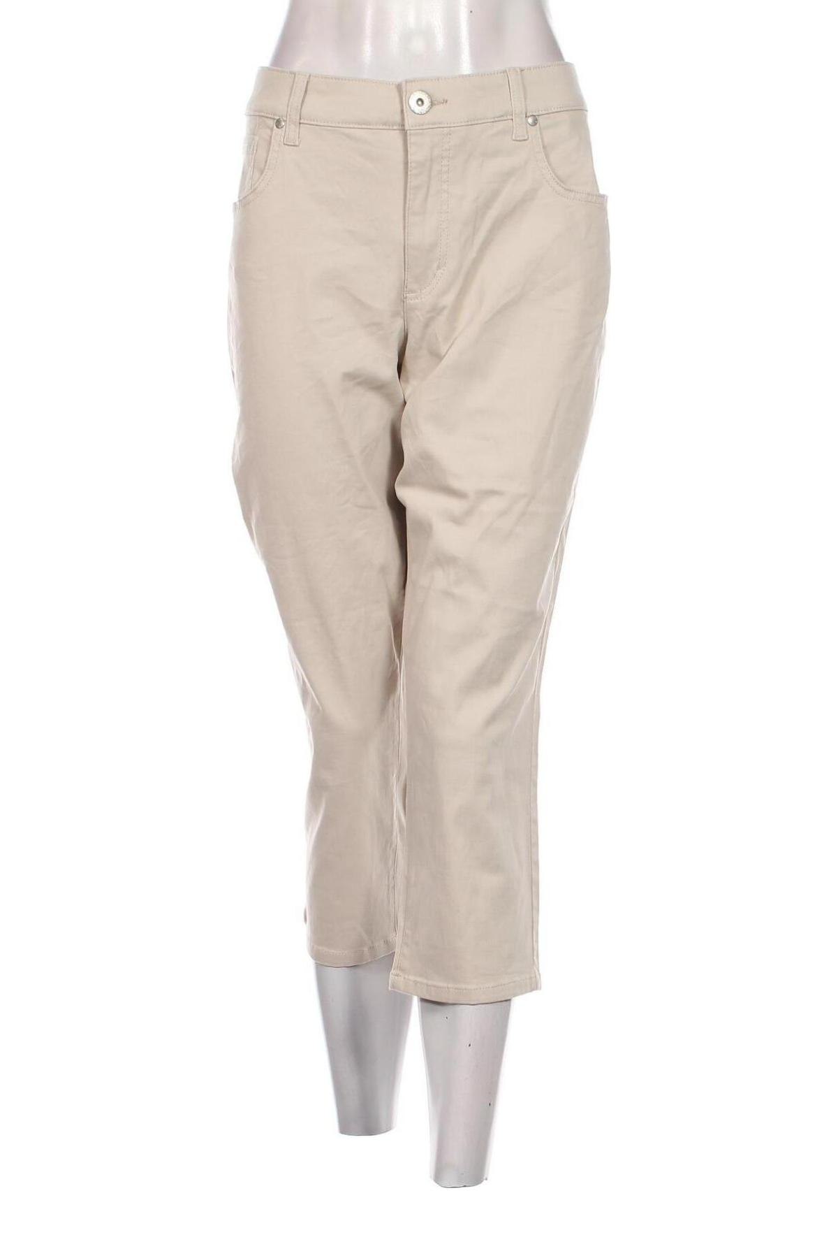 Γυναικείο παντελόνι Bandolino, Μέγεθος XL, Χρώμα  Μπέζ, Τιμή 13,94 €