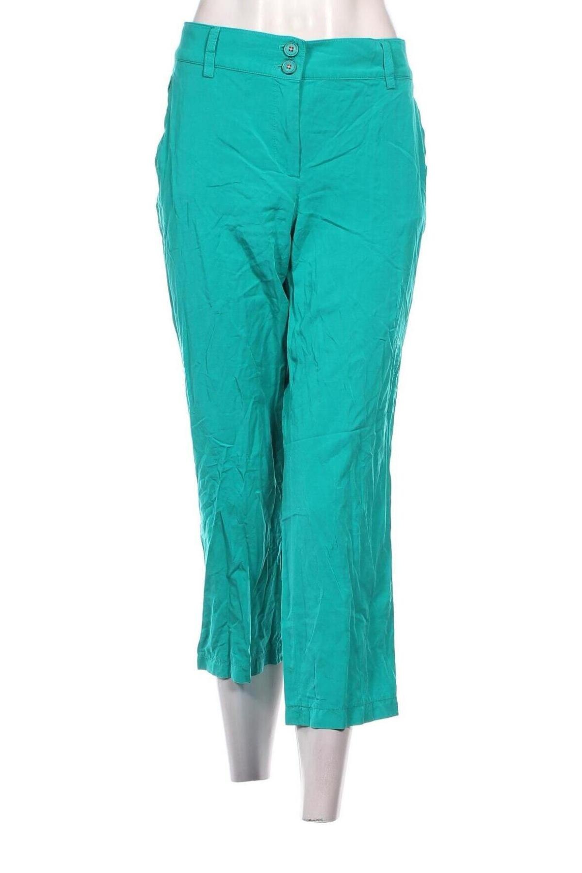 Pantaloni de femei Basler, Mărime L, Culoare Verde, Preț 134,21 Lei