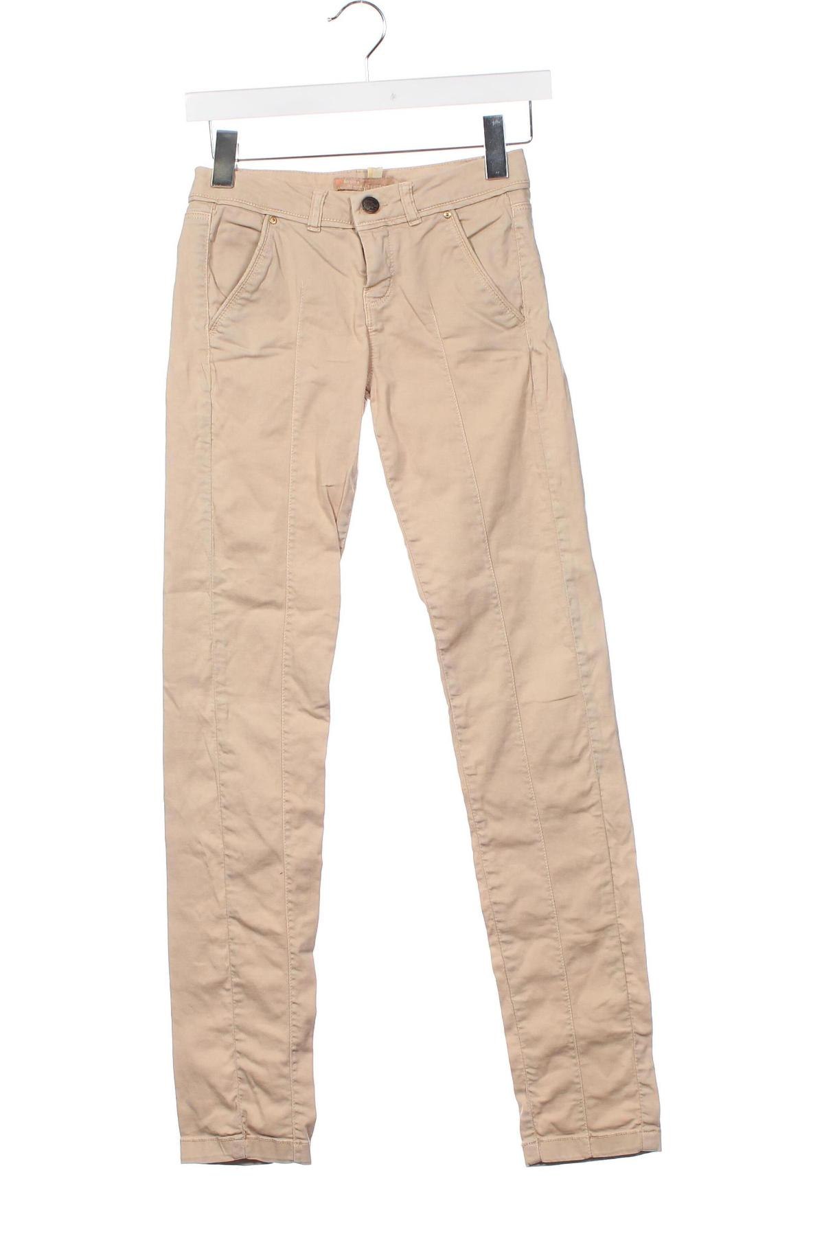 Damenhose Bershka, Größe XXS, Farbe Beige, Preis € 6,99