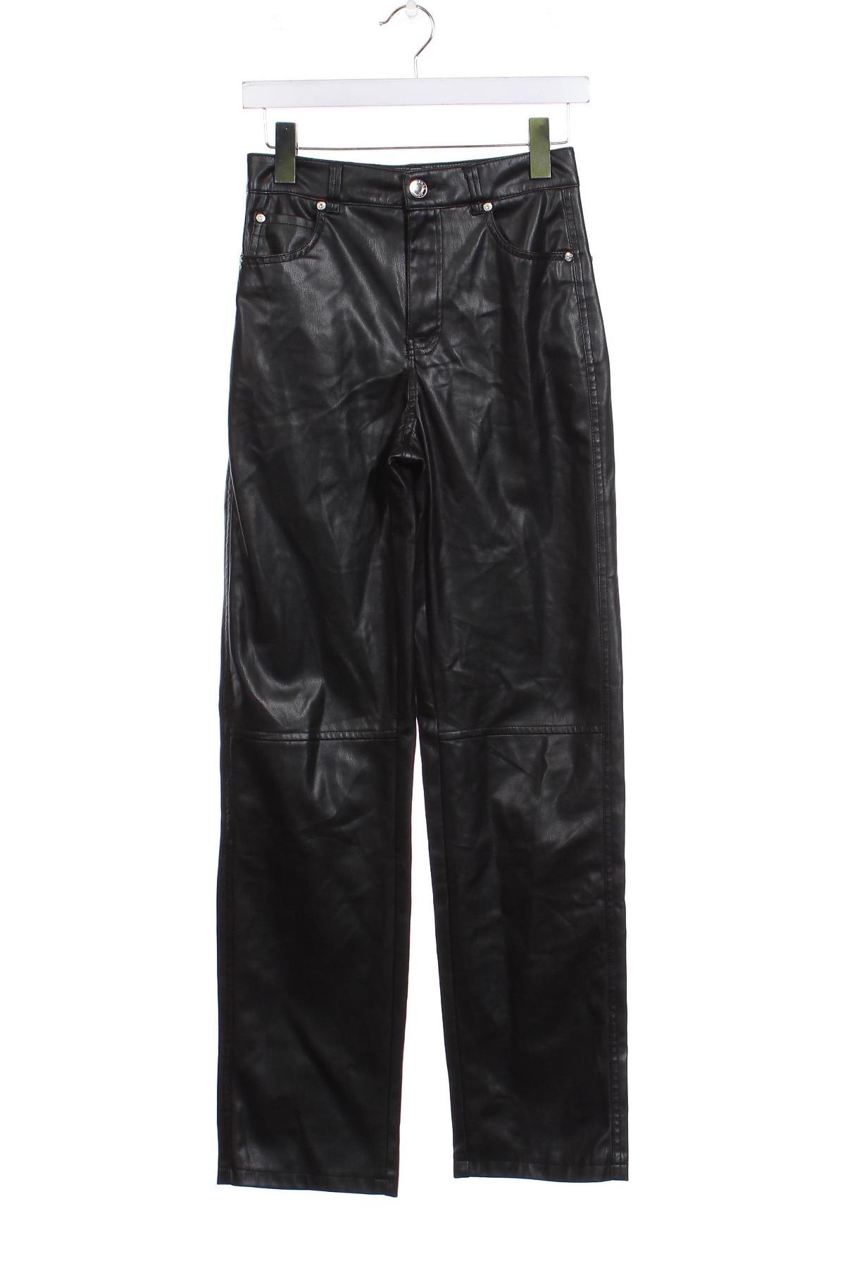 Pantaloni de femei Bershka, Mărime S, Culoare Negru, Preț 29,57 Lei