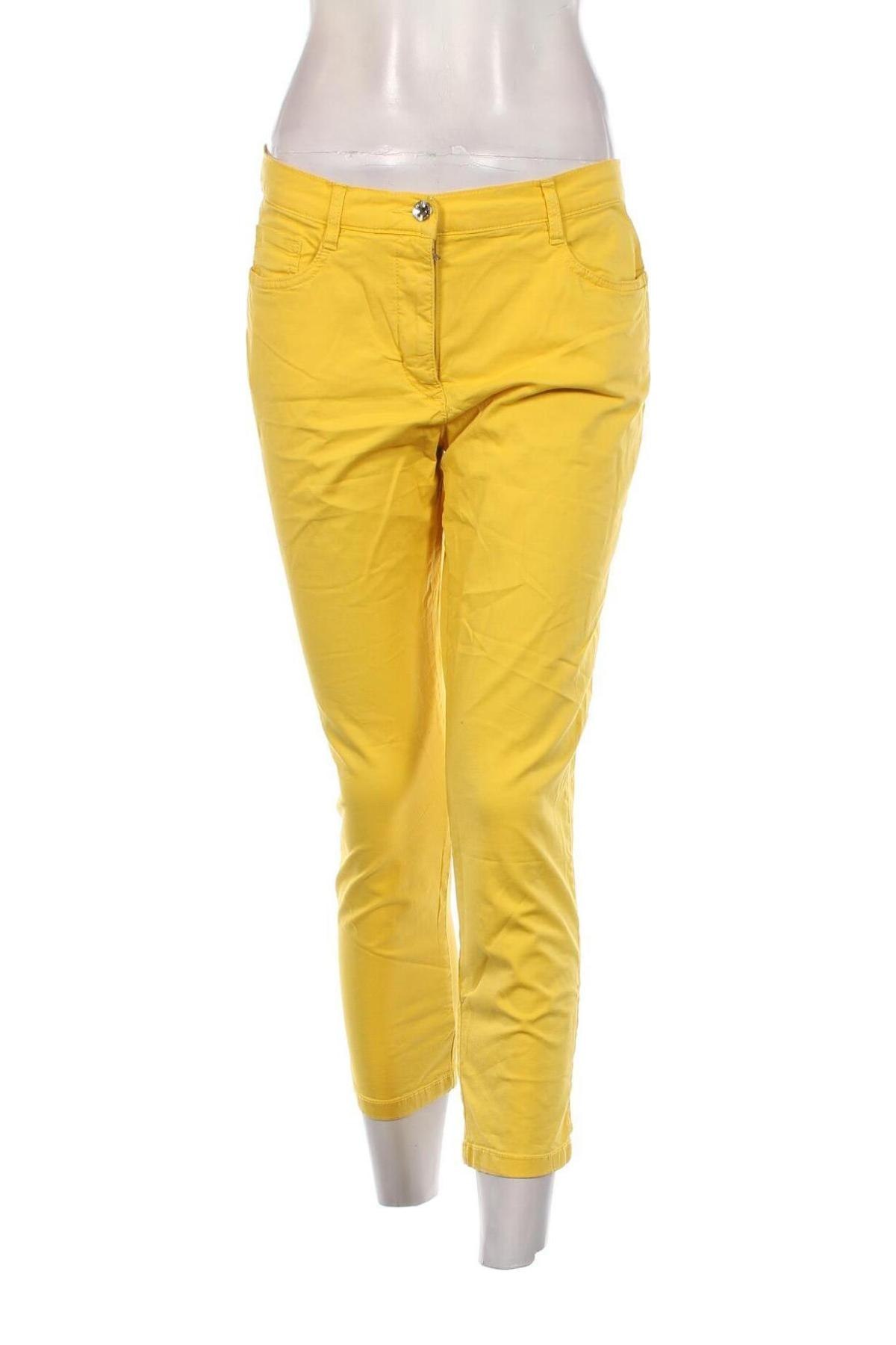 Дамски панталон Betty Barclay, Размер M, Цвят Жълт, Цена 34,00 лв.