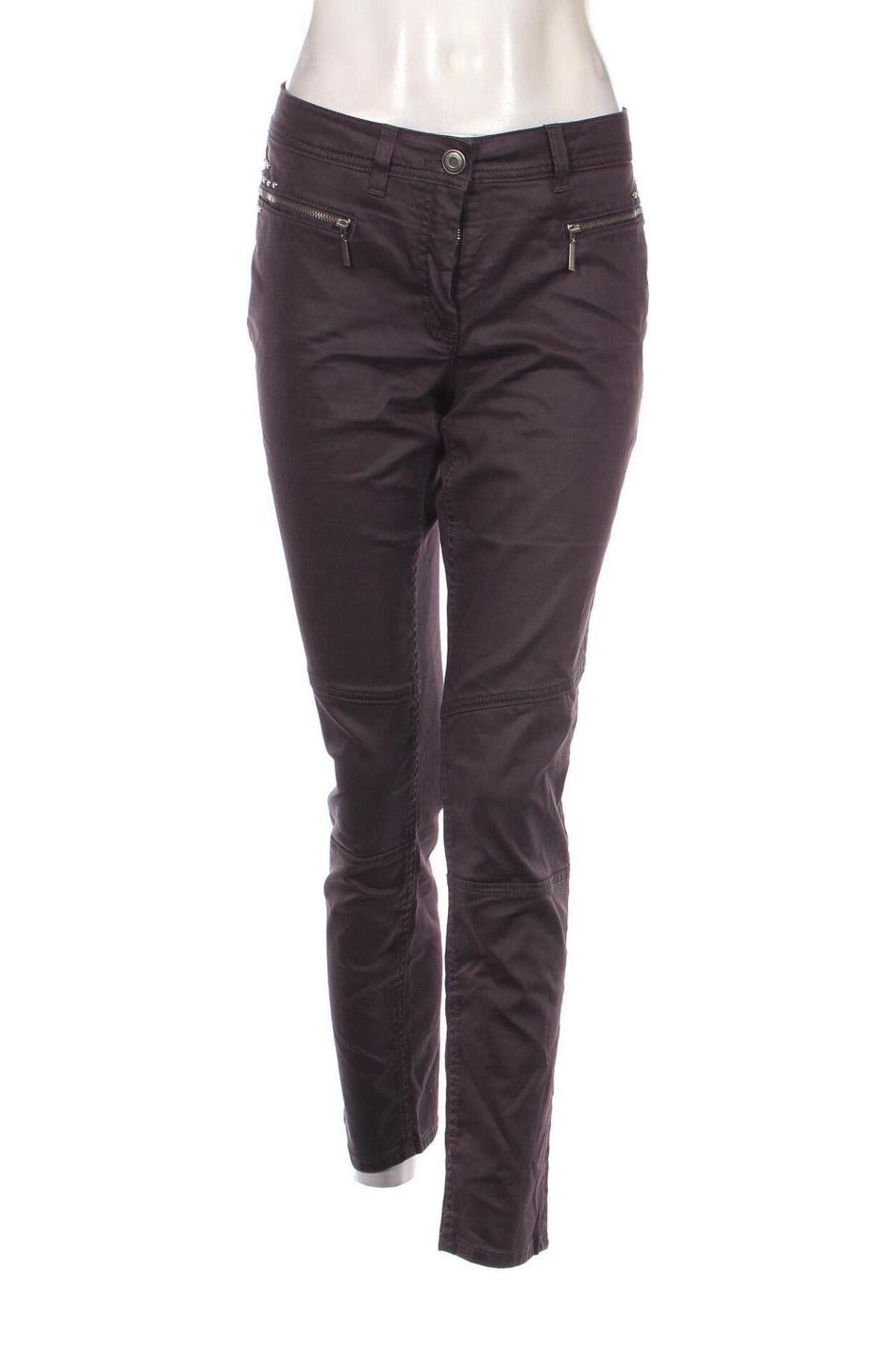 Дамски панталон Bonia, Размер M, Цвят Лилав, Цена 13,05 лв.