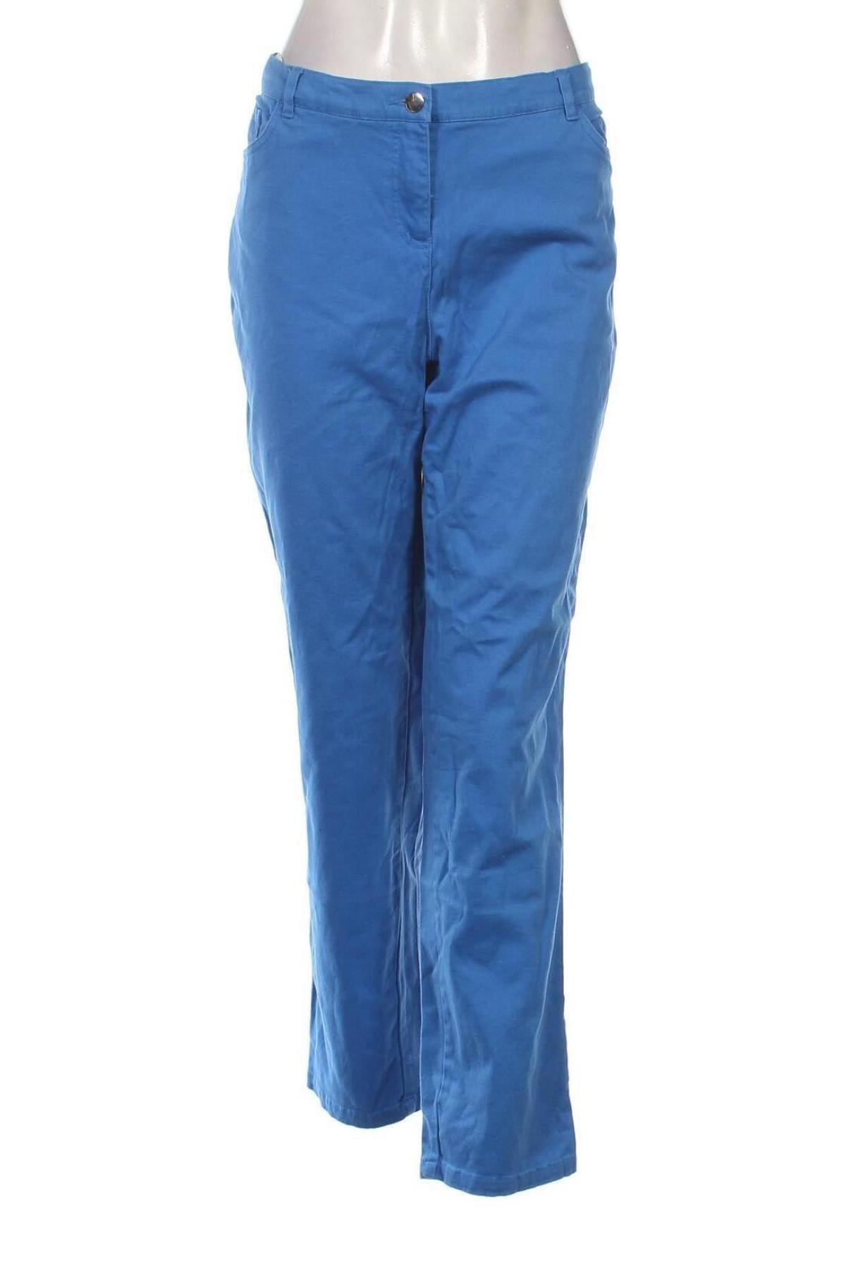 Γυναικείο παντελόνι Bpc Bonprix Collection, Μέγεθος XL, Χρώμα Μπλέ, Τιμή 16,98 €