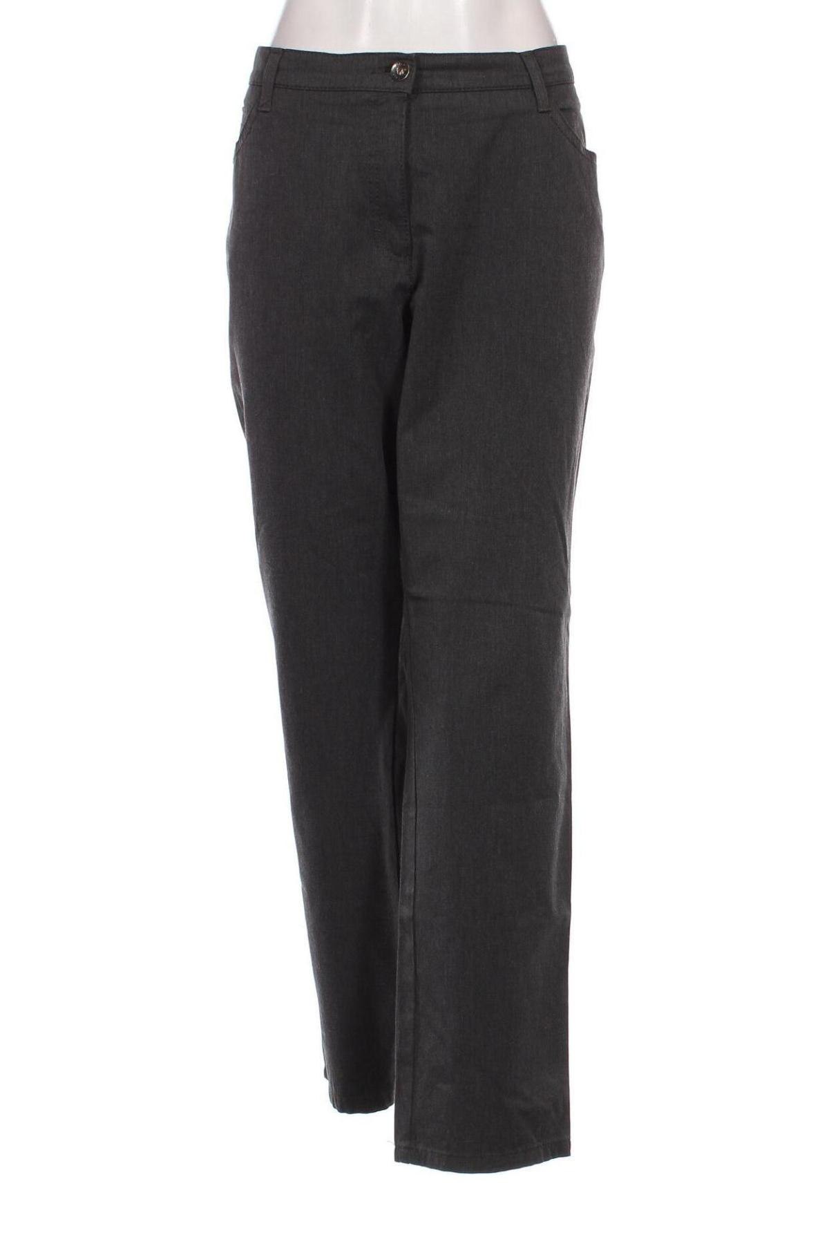 Дамски панталон Brax, Размер XXL, Цвят Сив, Цена 47,47 лв.