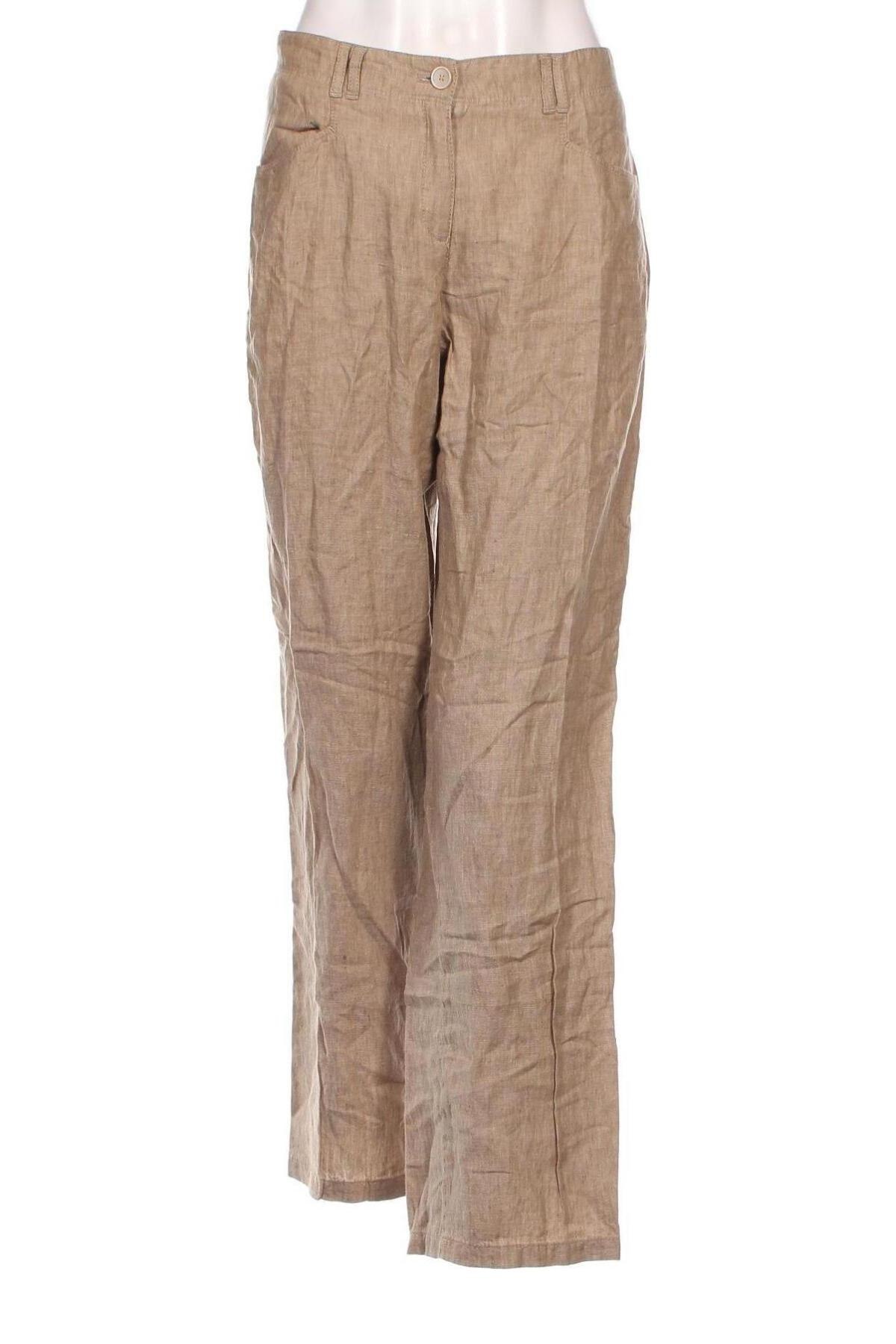 Дамски панталон Brax, Размер L, Цвят Бежов, Цена 85,80 лв.