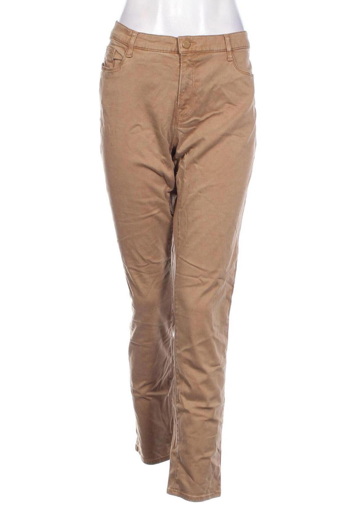 Γυναικείο παντελόνι Brax, Μέγεθος L, Χρώμα  Μπέζ, Τιμή 25,24 €