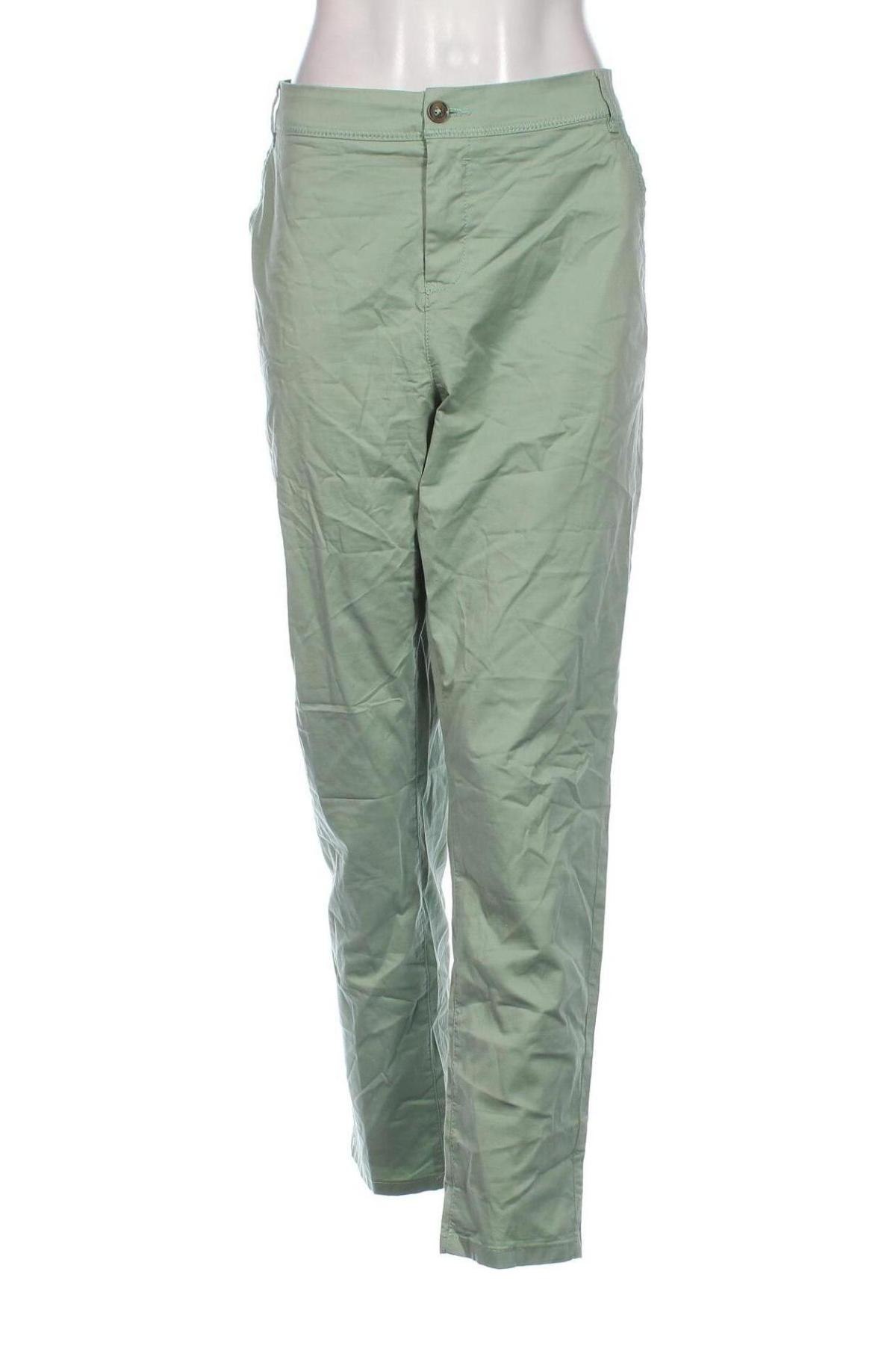 Γυναικείο παντελόνι C&A, Μέγεθος XXL, Χρώμα Πράσινο, Τιμή 17,94 €