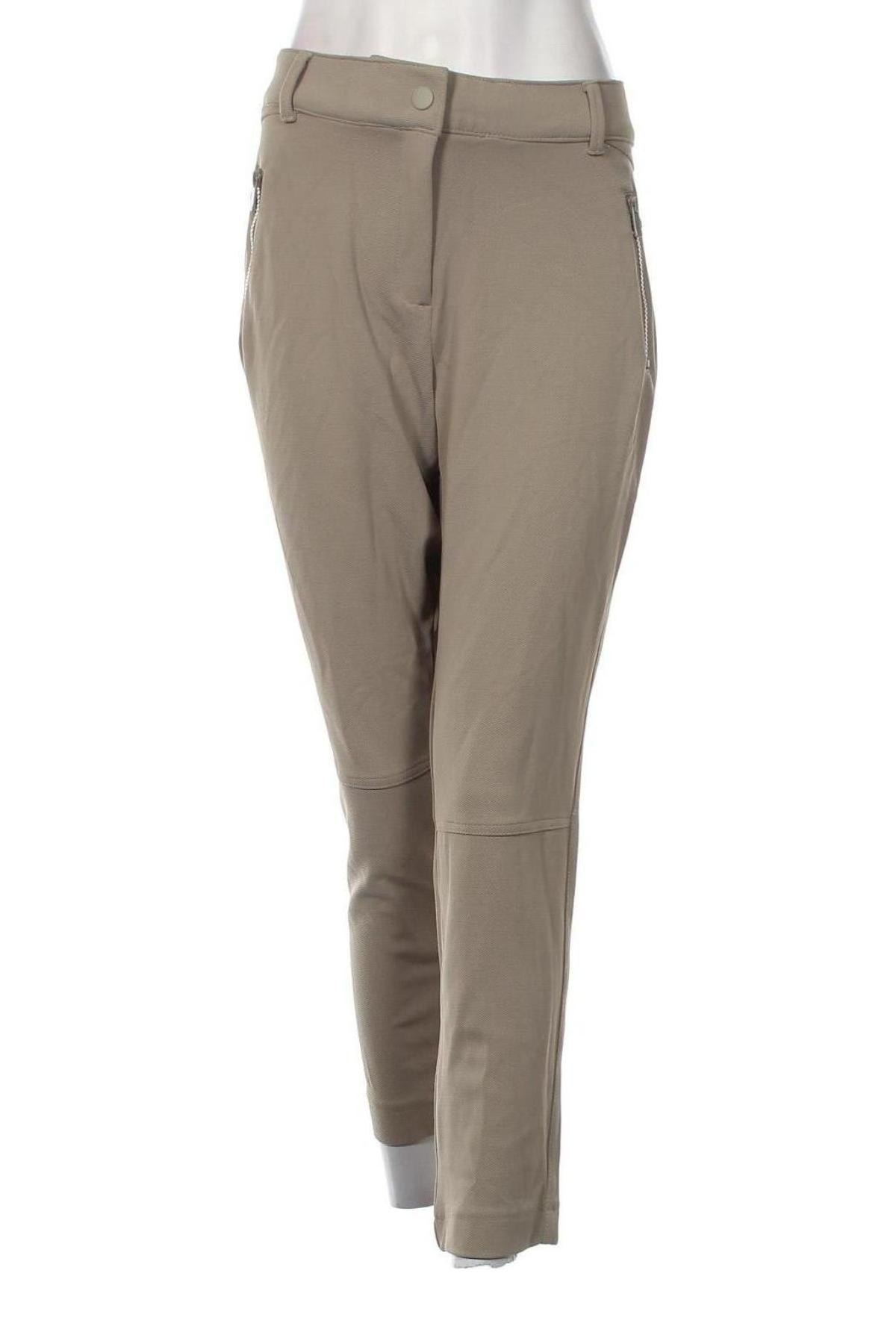 Pantaloni de femei C&A, Mărime L, Culoare Bej, Preț 47,70 Lei