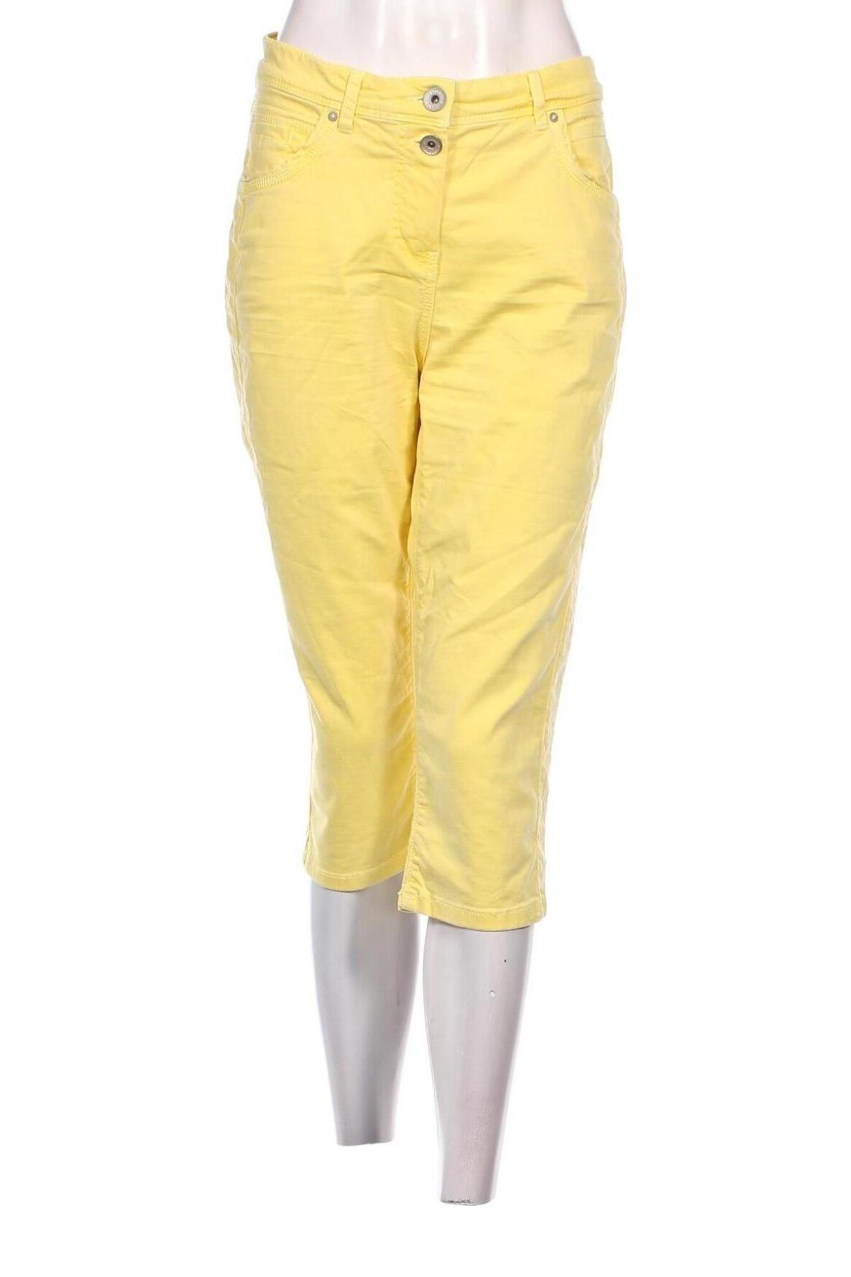 Γυναικείο παντελόνι Cecil, Μέγεθος L, Χρώμα Κίτρινο, Τιμή 13,95 €
