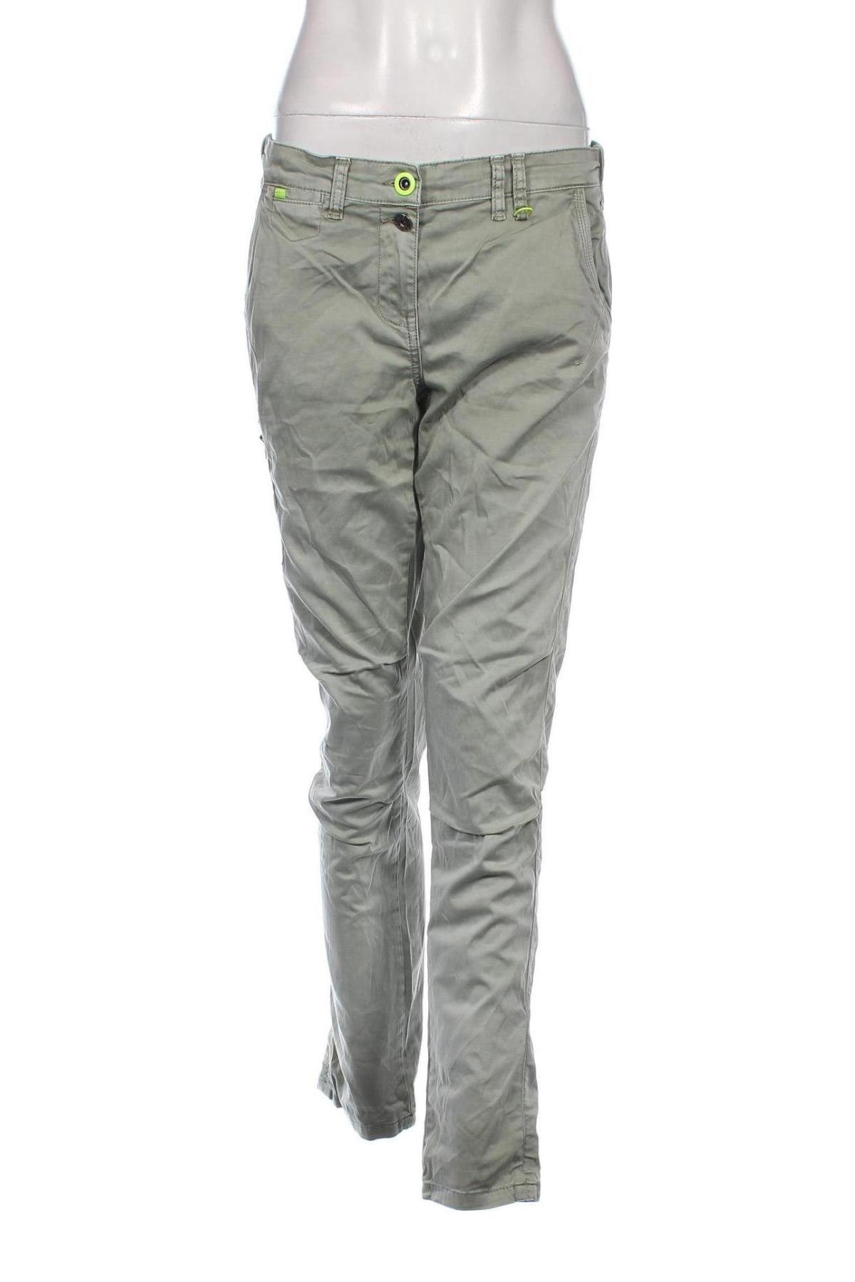 Pantaloni de femei Cecil, Mărime M, Culoare Verde, Preț 60,69 Lei