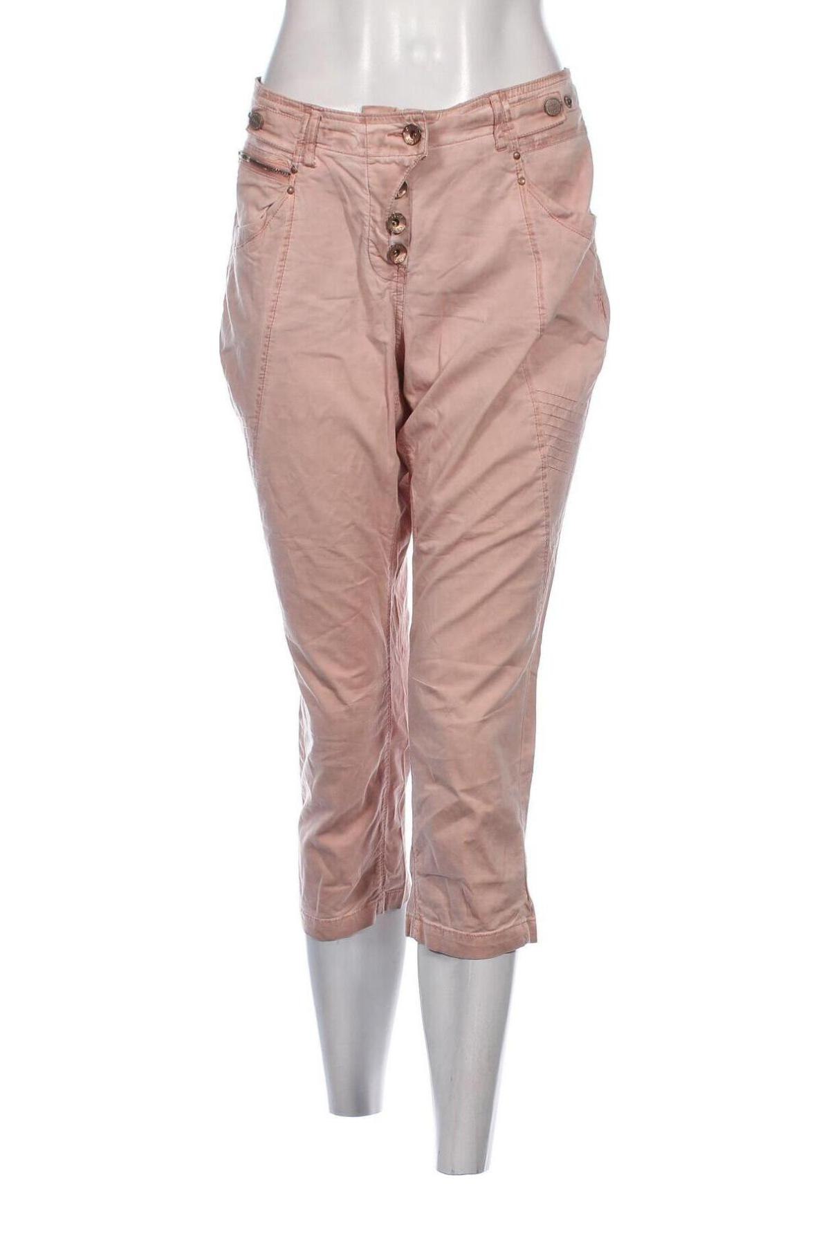 Pantaloni de femei Cecil, Mărime L, Culoare Roz, Preț 74,18 Lei