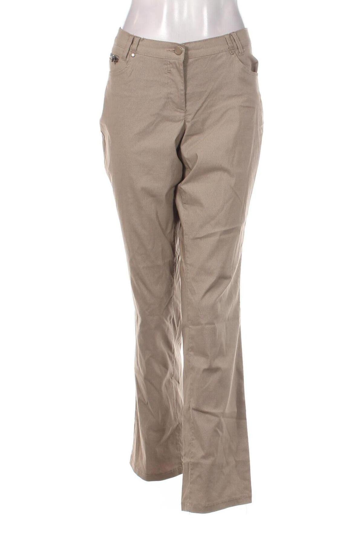 Pantaloni de femei Charles Vogele, Mărime XL, Culoare Bej, Preț 52,46 Lei