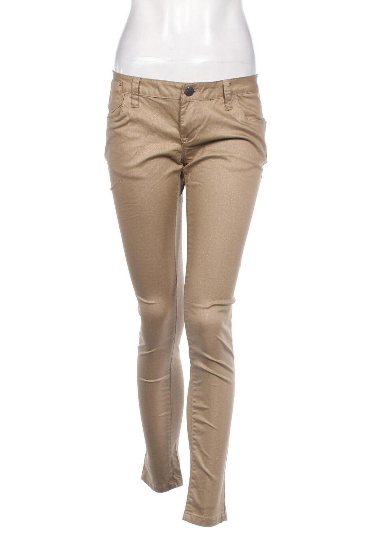 Pantaloni de femei Clockhouse, Mărime M, Culoare Maro, Preț 28,62 Lei