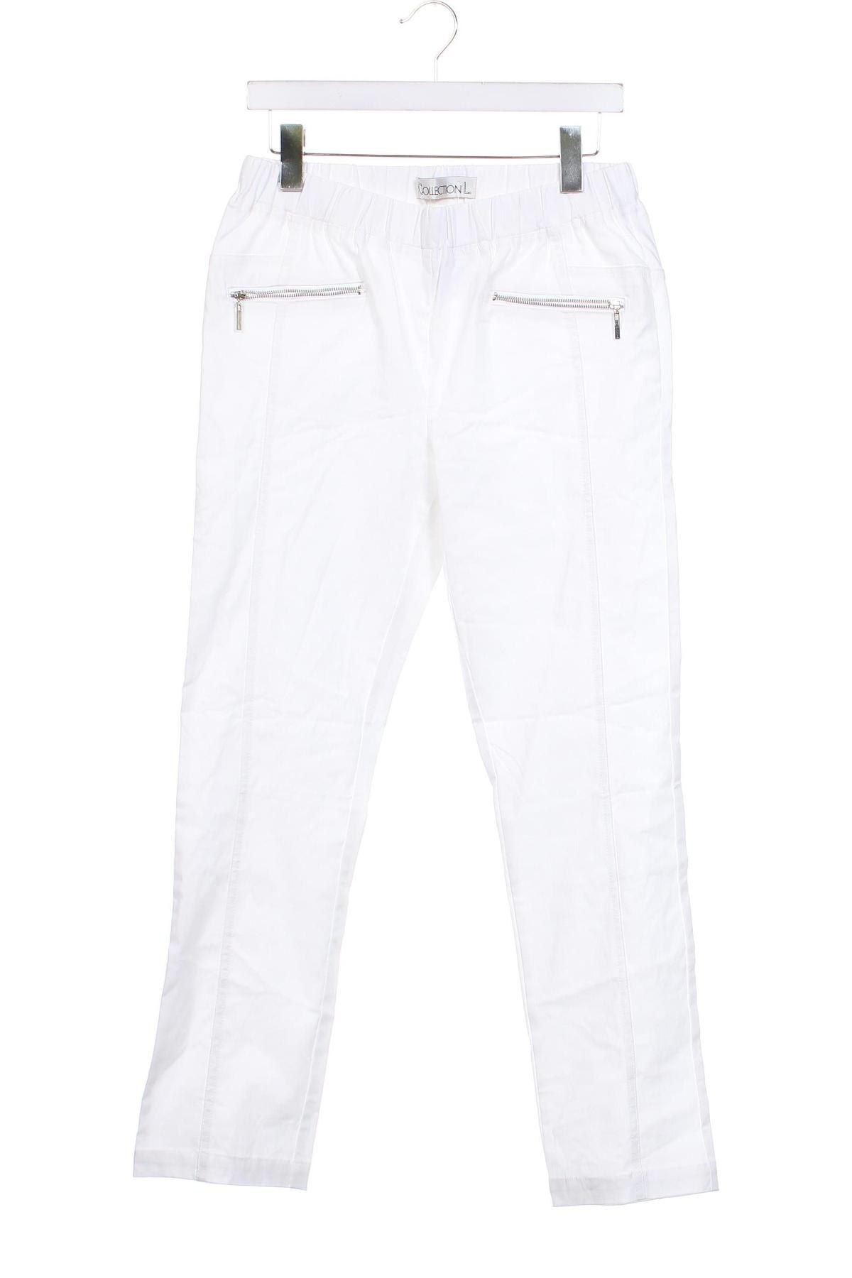 Pantaloni de femei Collection L, Mărime M, Culoare Alb, Preț 38,16 Lei