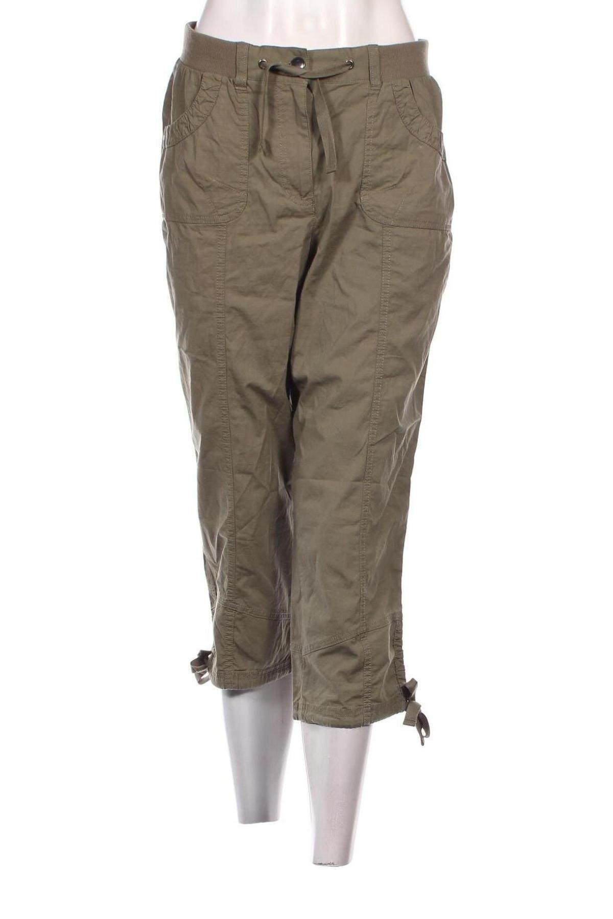 Pantaloni de femei Collection L, Mărime M, Culoare Verde, Preț 30,52 Lei