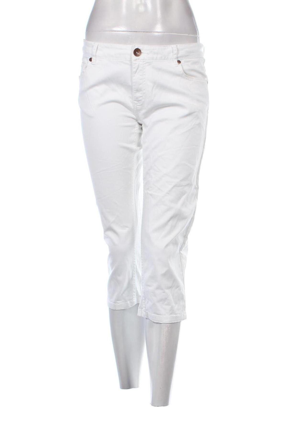 Pantaloni de femei Cons Jeans, Mărime M, Culoare Alb, Preț 59,21 Lei