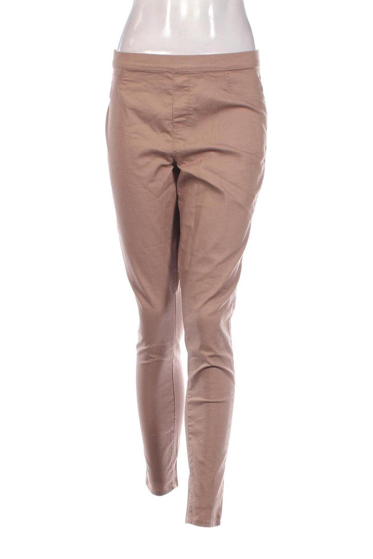 Γυναικείο παντελόνι Denim Co., Μέγεθος XL, Χρώμα  Μπέζ, Τιμή 9,87 €