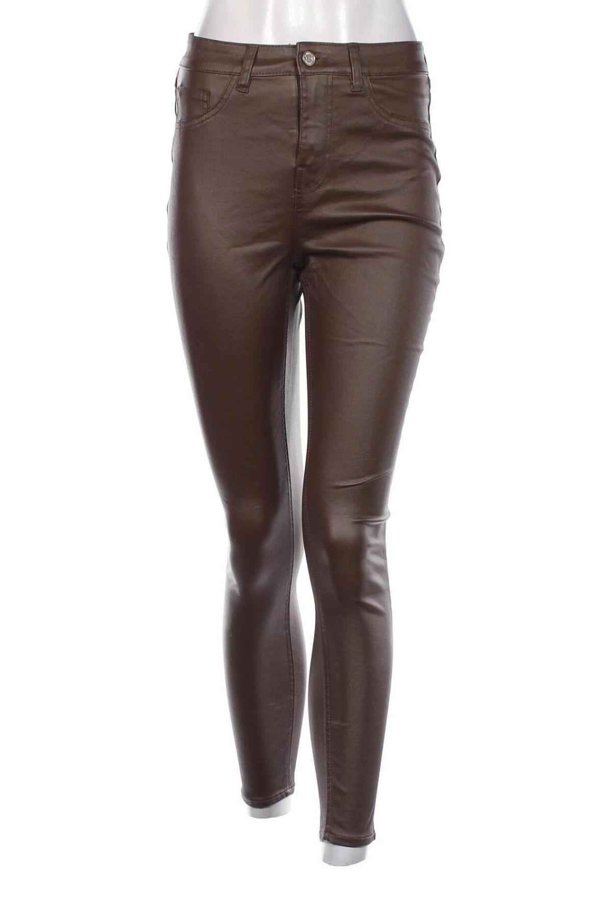 Дамски панталон Denim&Co., Размер S, Цвят Кафяв, Цена 13,05 лв.