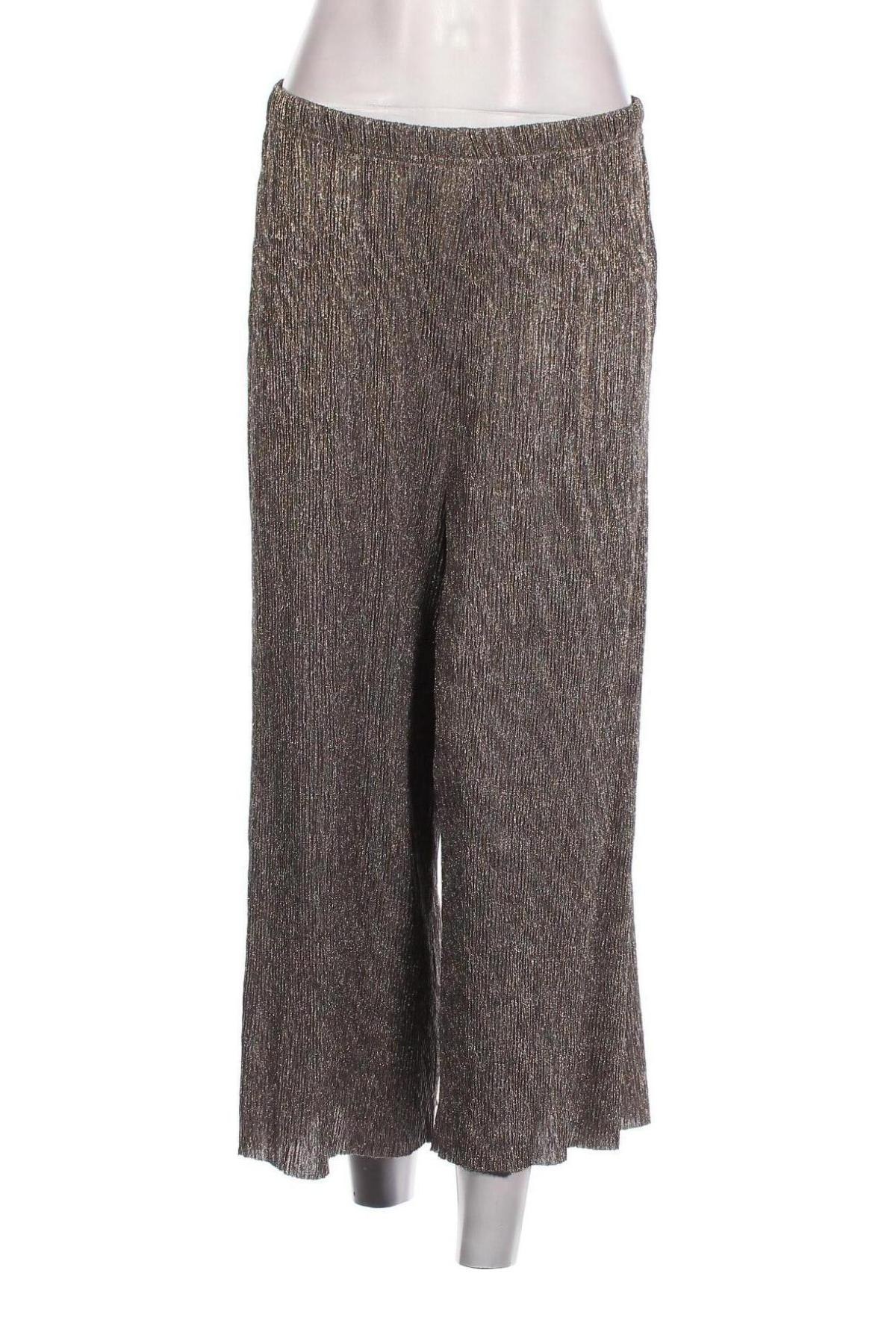 Дамски панталон Design By Kappahl, Размер M, Цвят Златист, Цена 18,45 лв.