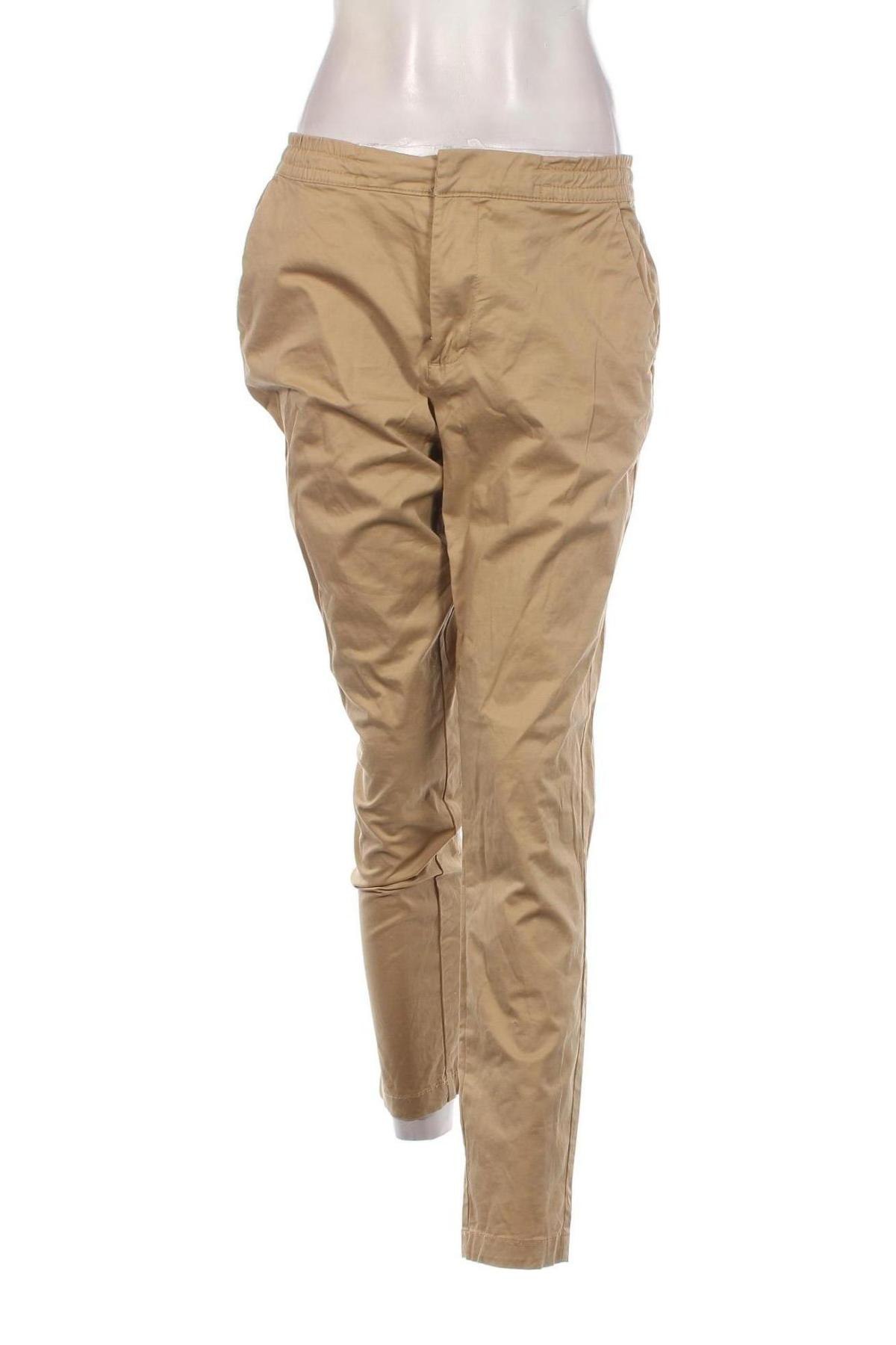 Γυναικείο παντελόνι Easy, Μέγεθος L, Χρώμα  Μπέζ, Τιμή 8,90 €