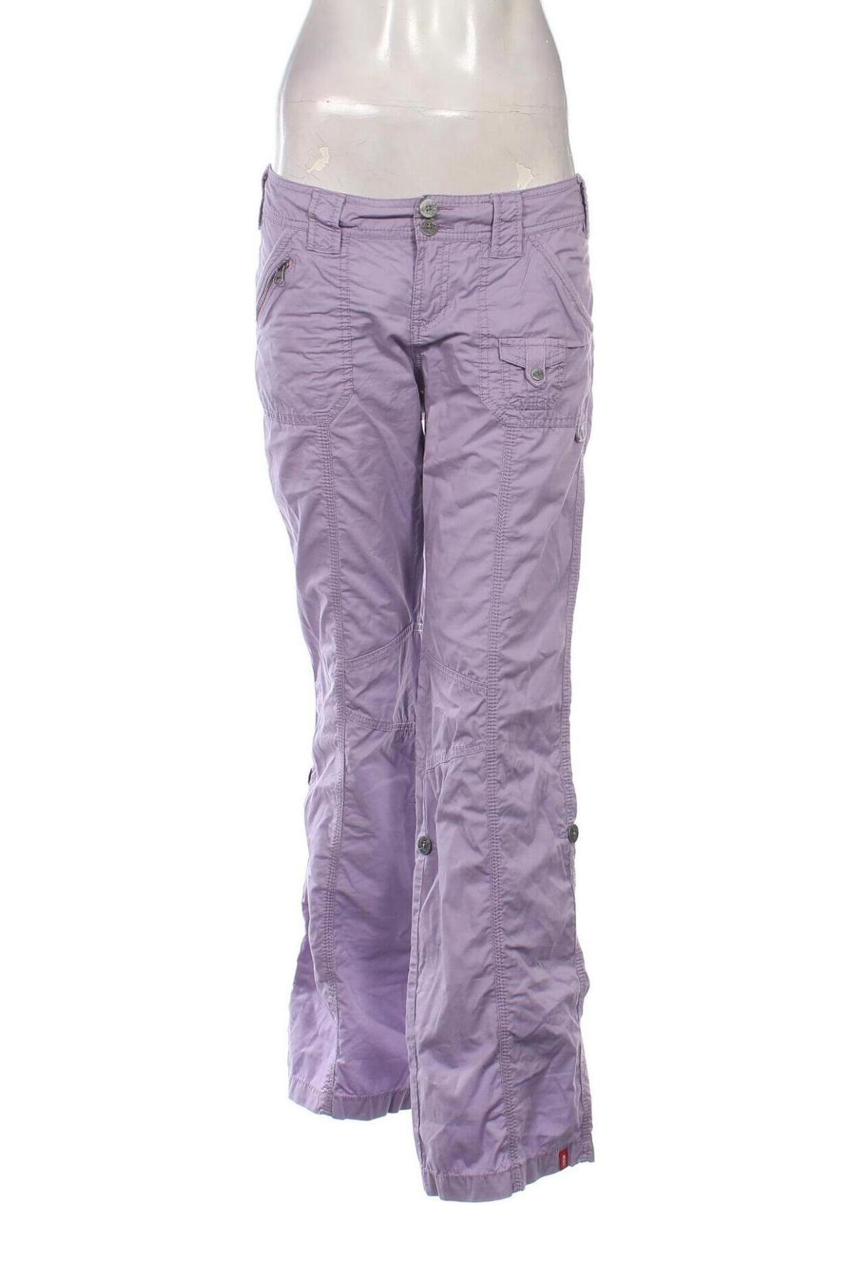 Pantaloni de femei Edc By Esprit, Mărime L, Culoare Mov, Preț 62,75 Lei