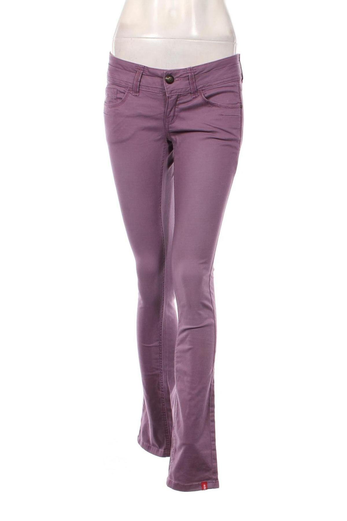 Dámské kalhoty  Edc By Esprit, Velikost S, Barva Fialová, Cena  294,00 Kč