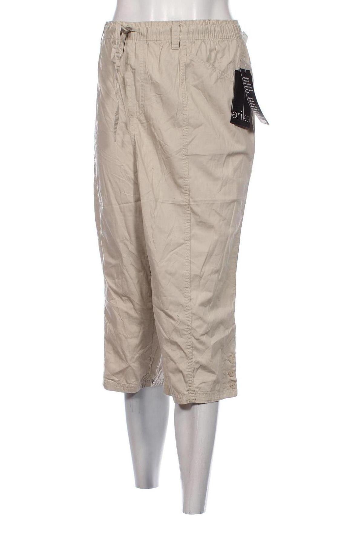 Pantaloni de femei Erika, Mărime L, Culoare Bej, Preț 129,94 Lei