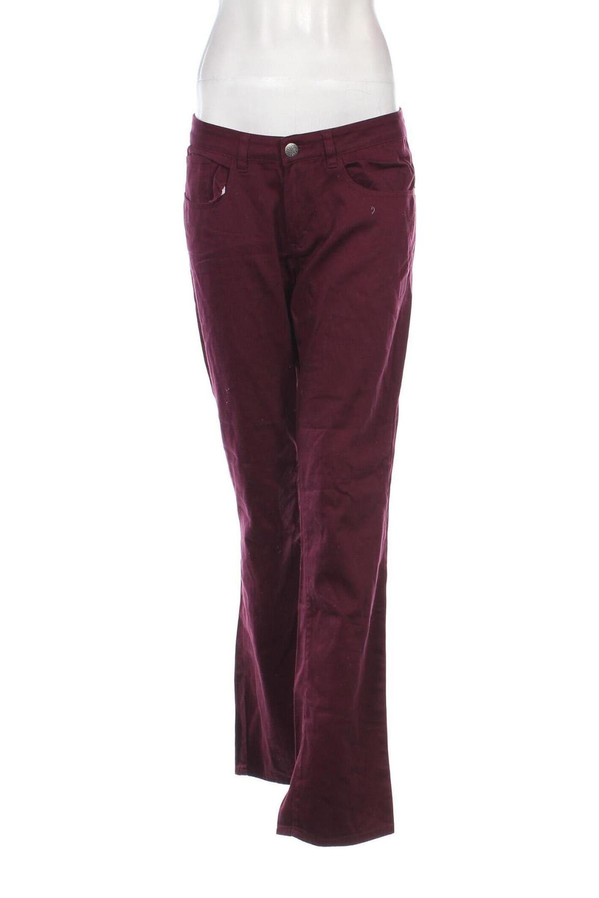 Pantaloni de femei Esmara, Mărime L, Culoare Roșu, Preț 83,23 Lei