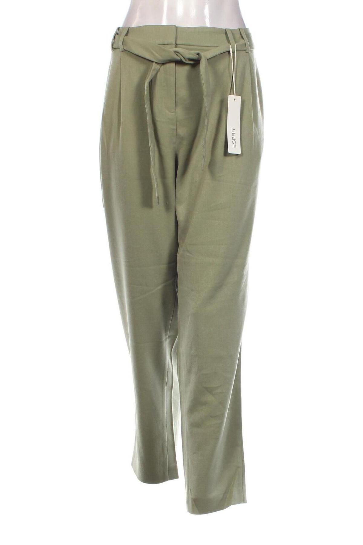 Pantaloni de femei Esprit, Mărime XL, Culoare Verde, Preț 152,96 Lei