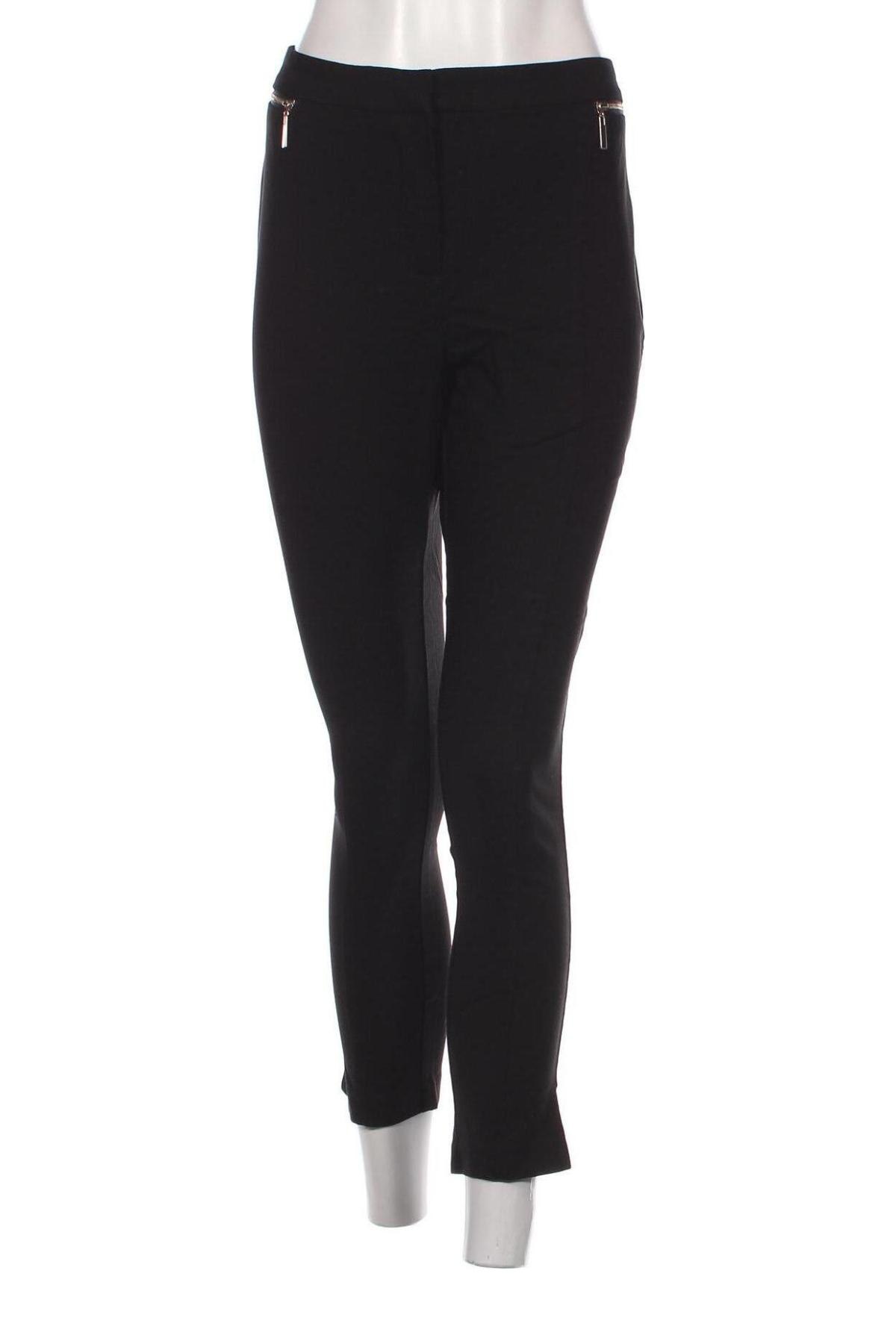 Дамски панталон F&F, Размер L, Цвят Черен, Цена 17,40 лв.
