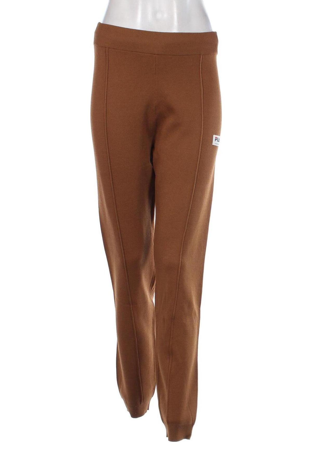 Pantaloni de femei FILA, Mărime S, Culoare Maro, Preț 244,73 Lei