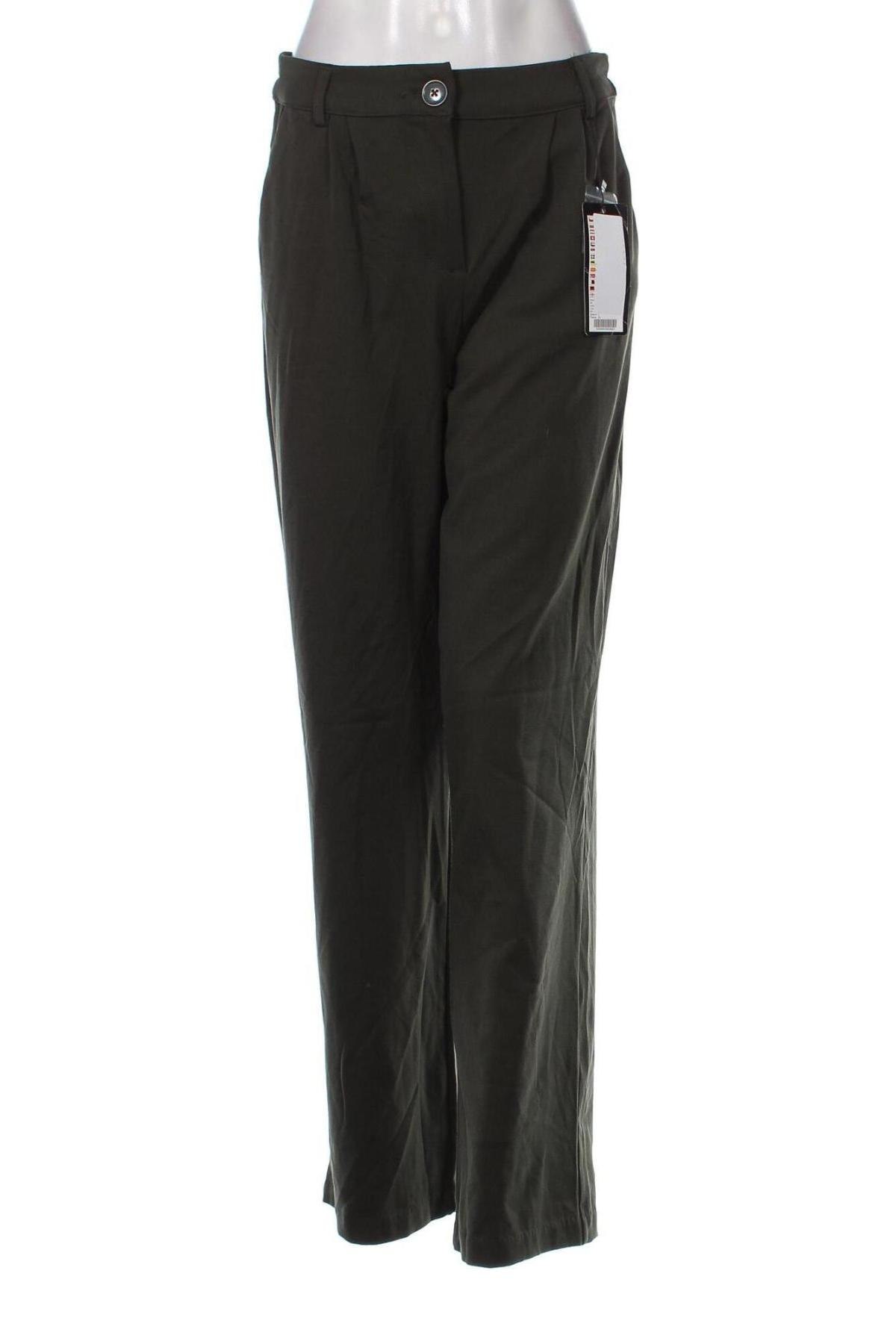 Дамски панталон Fb Sister, Размер M, Цвят Зелен, Цена 18,40 лв.