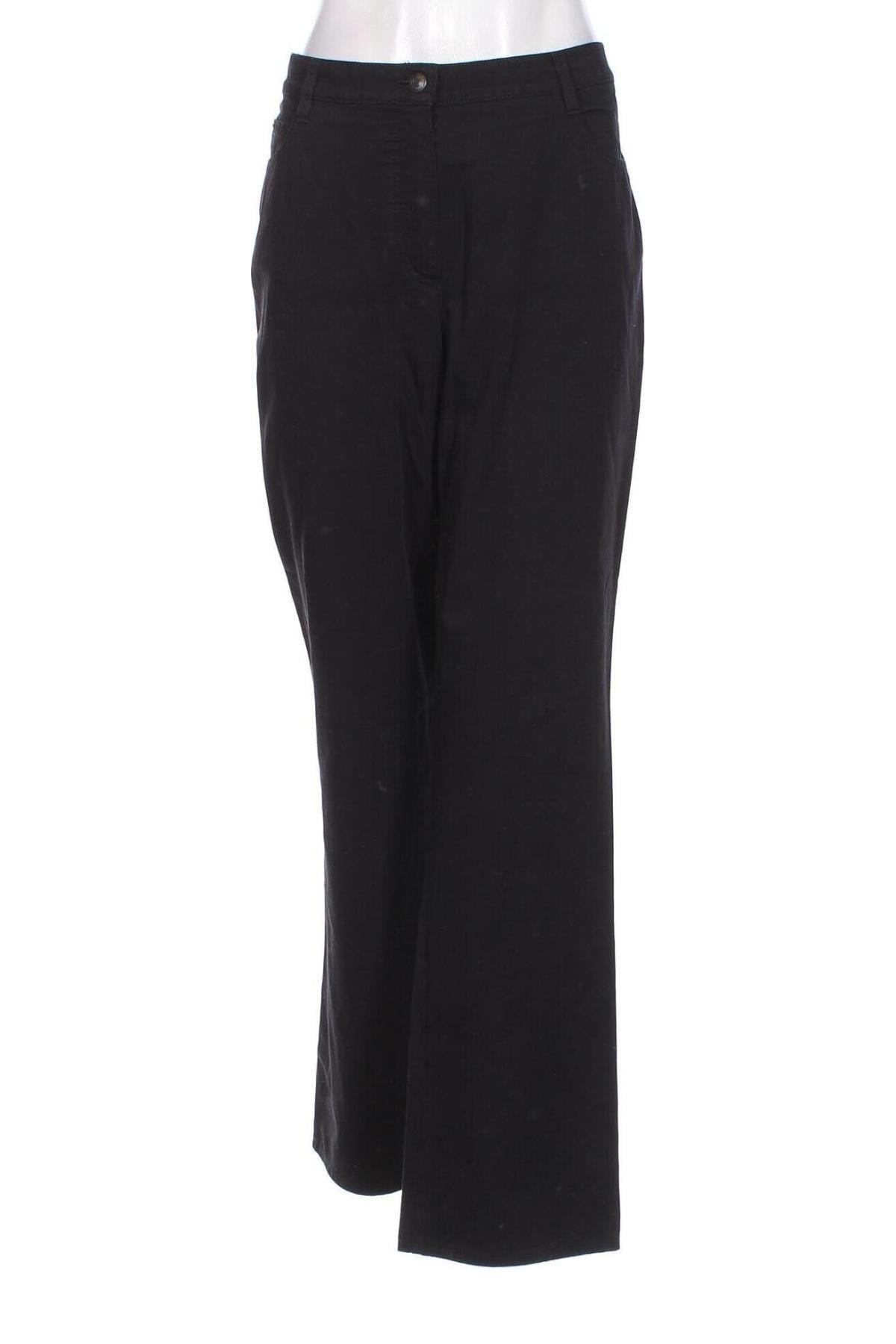 Γυναικείο παντελόνι Gerry Weber, Μέγεθος XL, Χρώμα Μαύρο, Τιμή 25,24 €