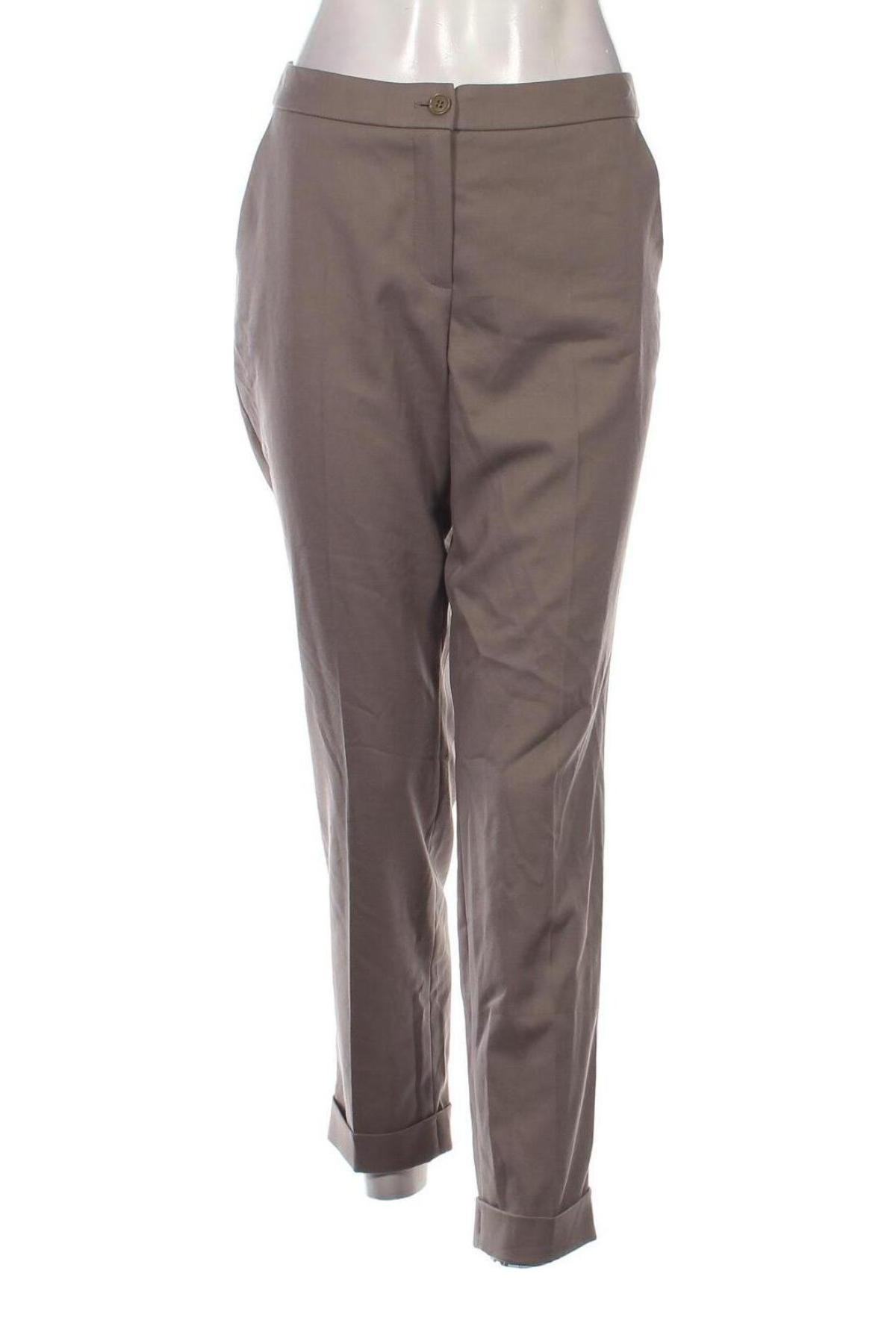 Pantaloni de femei Gerry Weber, Mărime L, Culoare Bej, Preț 134,21 Lei