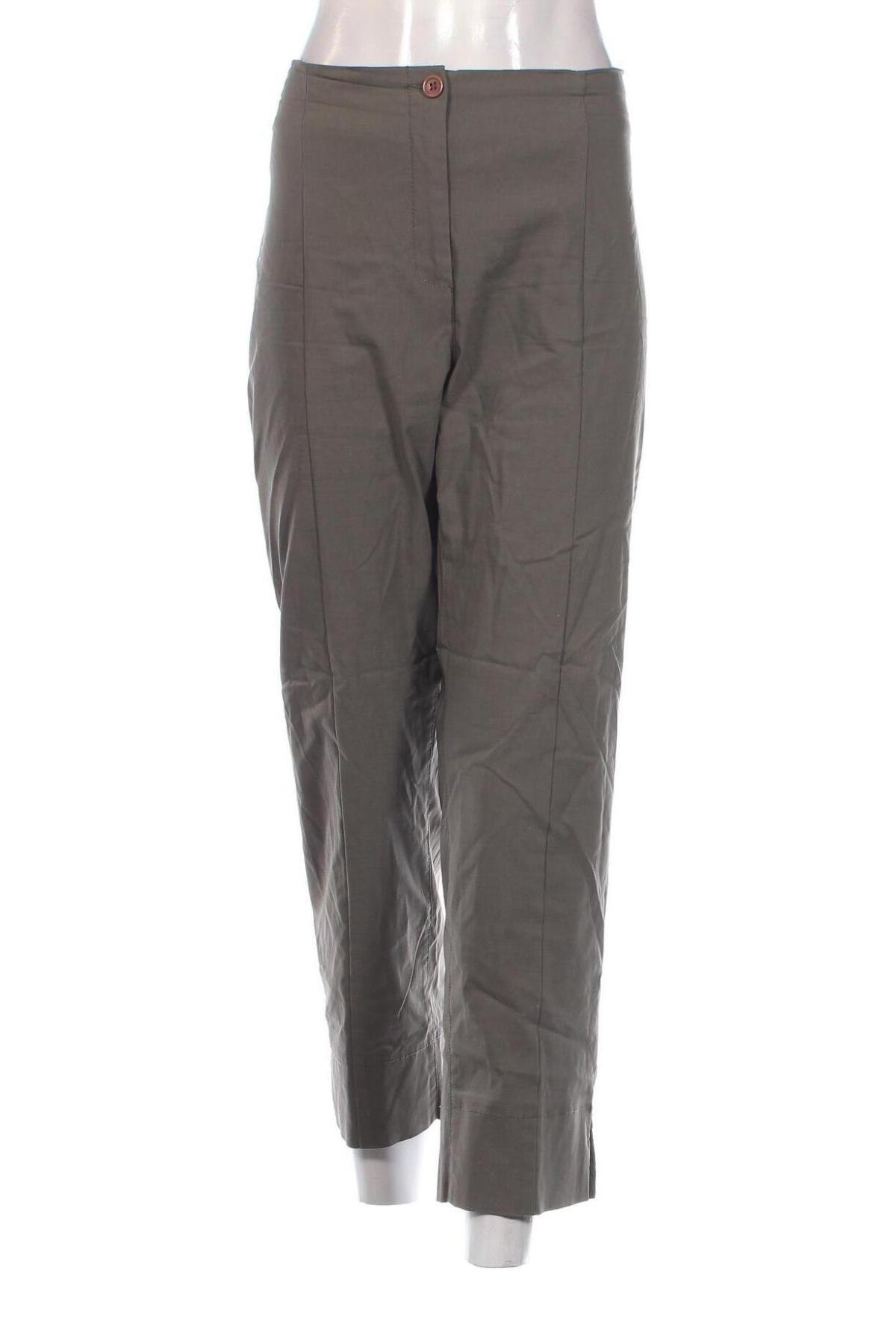 Дамски панталон Gina Laura, Размер XXL, Цвят Зелен, Цена 22,55 лв.