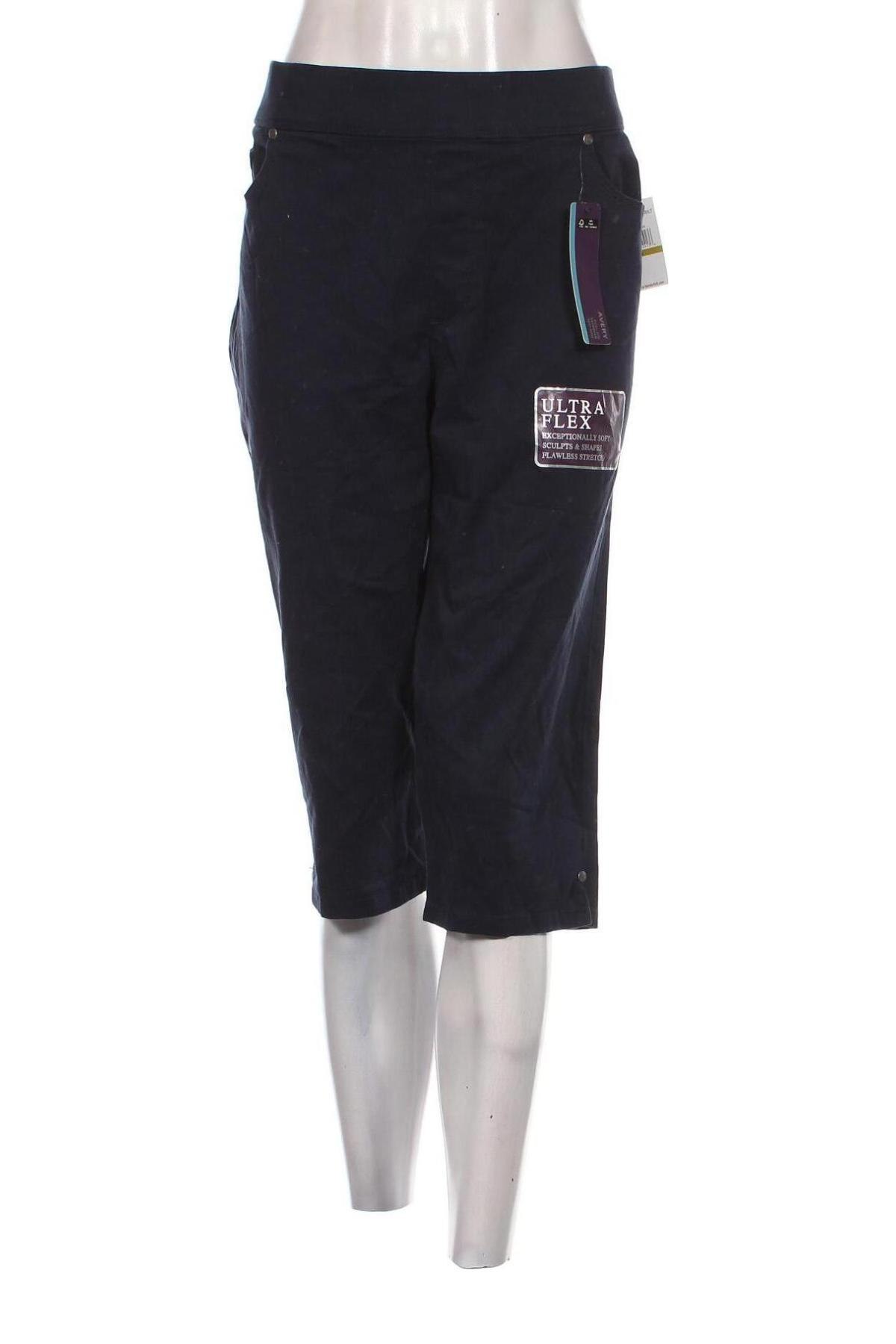 Γυναικείο παντελόνι Gloria Vanderbilt, Μέγεθος L, Χρώμα Μπλέ, Τιμή 28,45 €