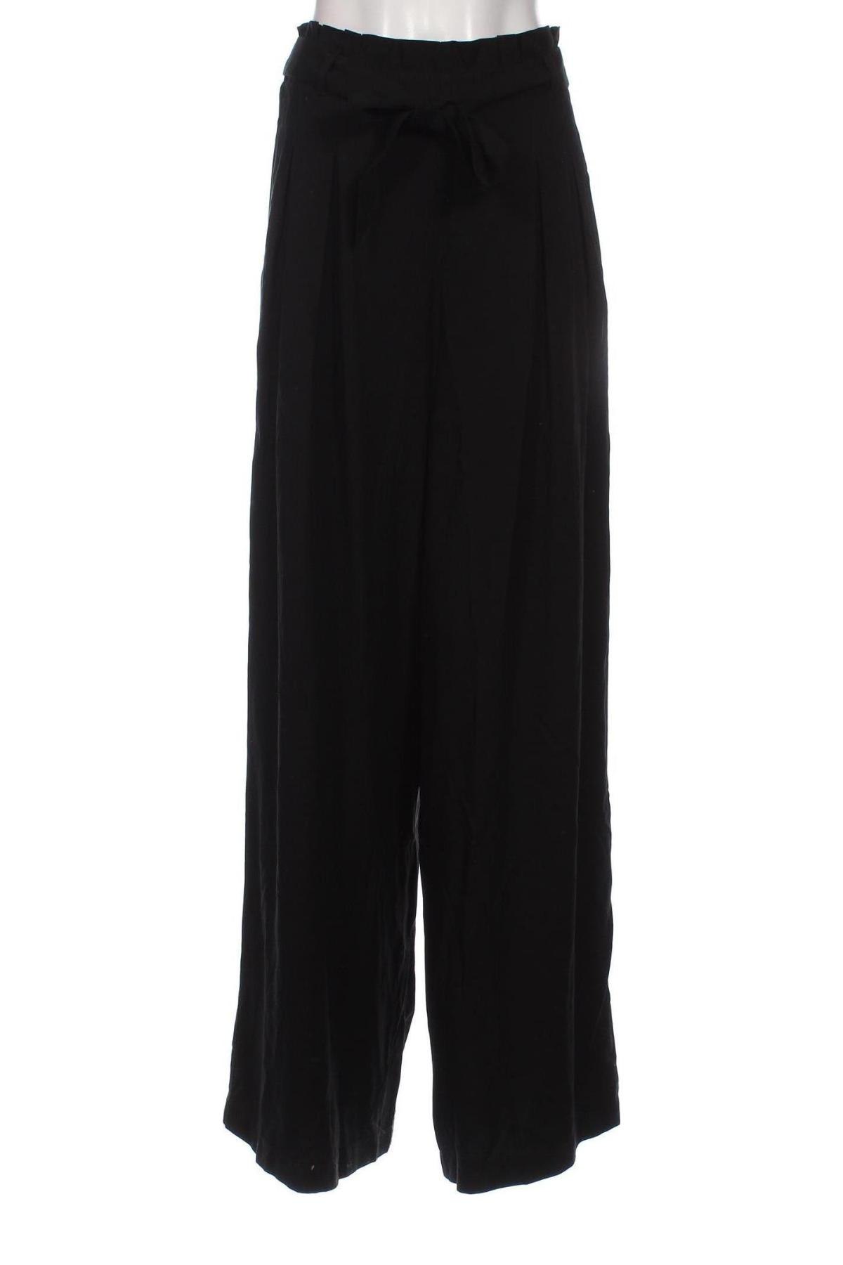 Pantaloni de femei Guido Maria Kretschmer for About You, Mărime XL, Culoare Negru, Preț 152,96 Lei