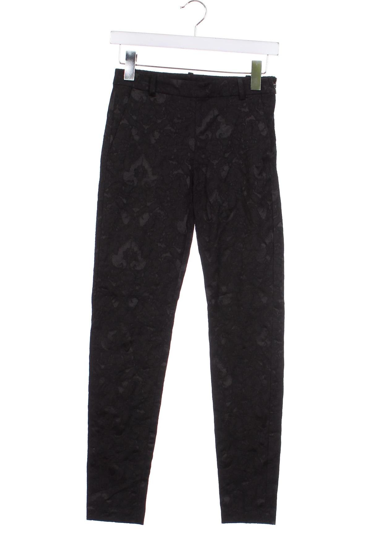Дамски панталон H&M, Размер XS, Цвят Черен, Цена 11,60 лв.