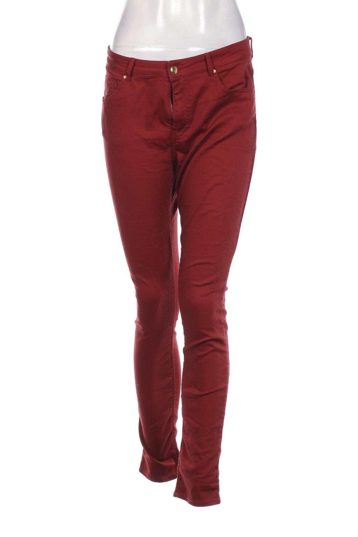 Dámské kalhoty  H&M, Velikost M, Barva Červená, Cena  208,00 Kč