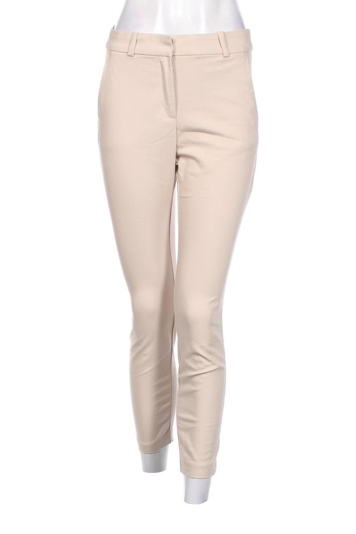 Pantaloni de femei H&M, Mărime S, Culoare Bej, Preț 42,93 Lei