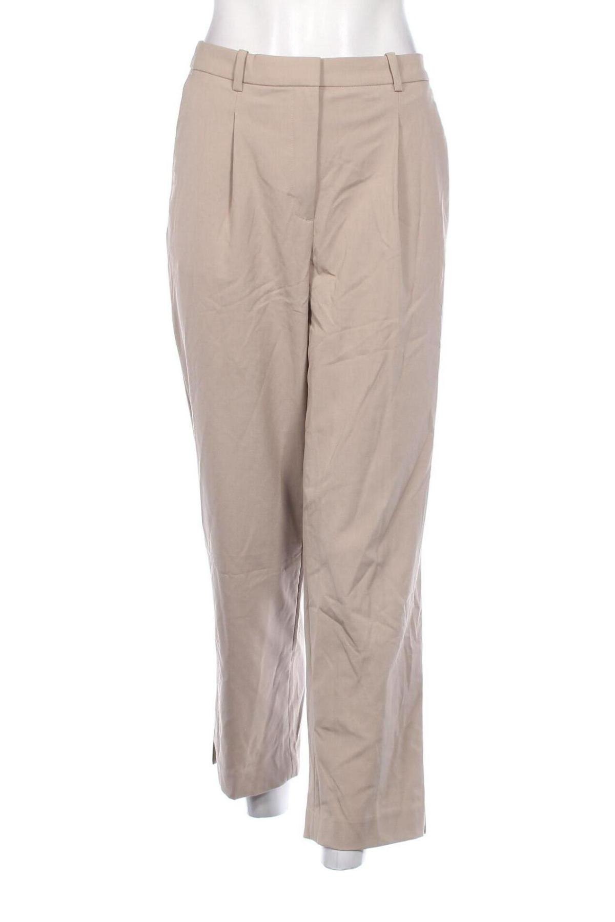 Дамски панталон H&M, Размер M, Цвят Бежов, Цена 9,57 лв.