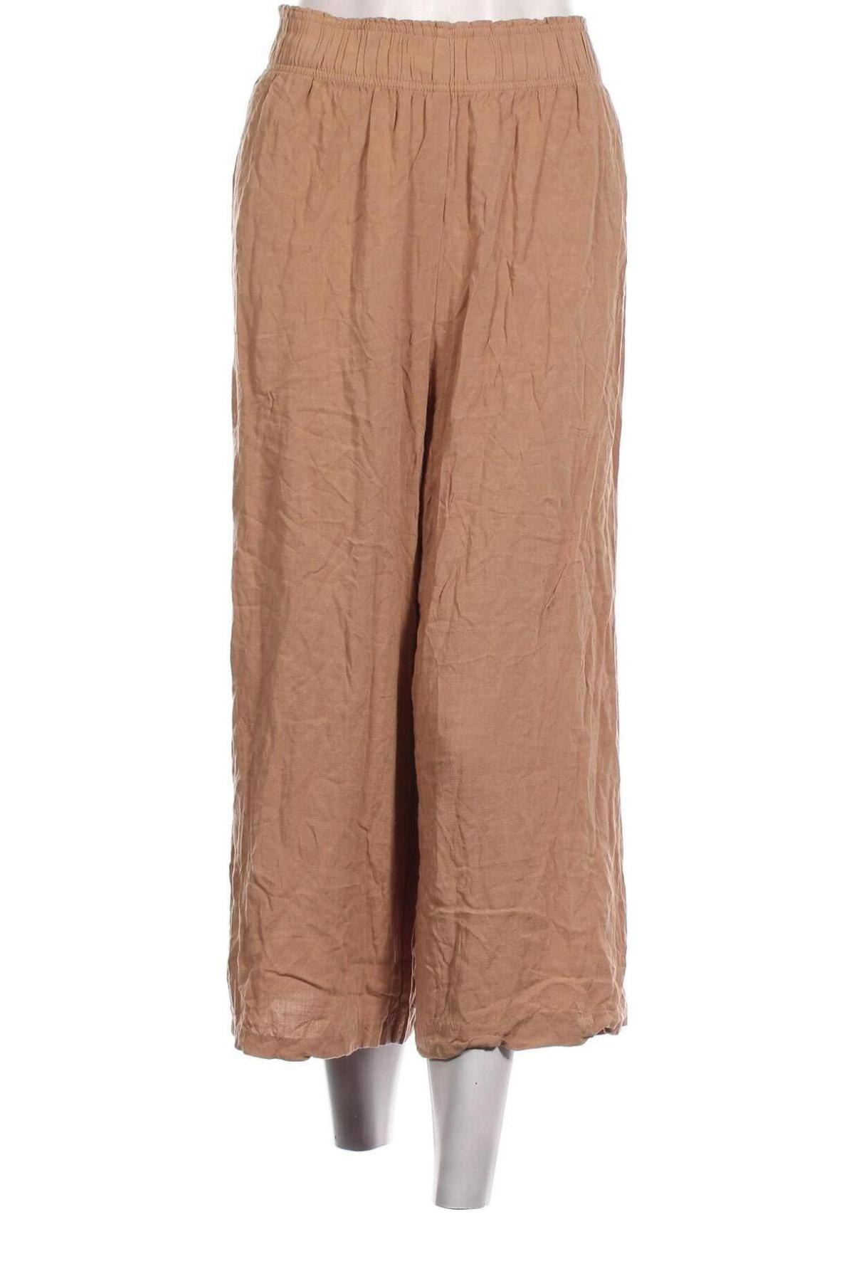 Dámské kalhoty  H&M, Velikost L, Barva Béžová, Cena  263,00 Kč