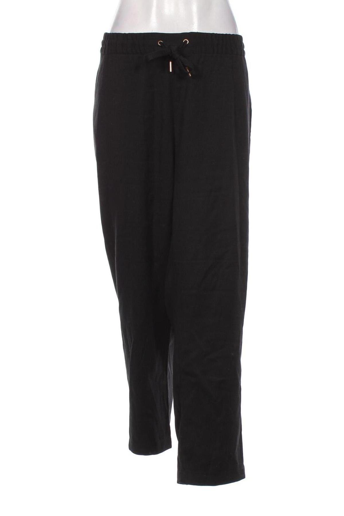 Dámské kalhoty  H&M, Velikost 3XL, Barva Černá, Cena  254,00 Kč