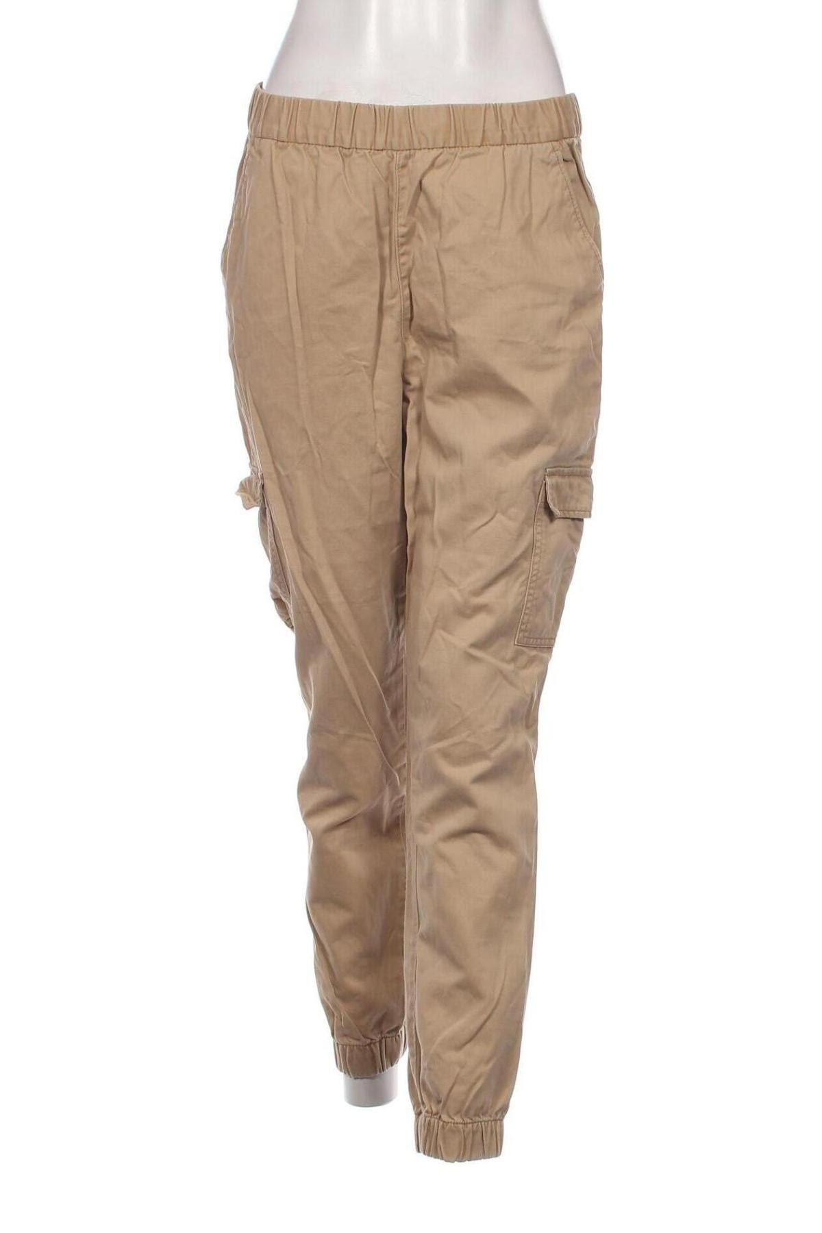 Pantaloni de femei H&M Divided, Mărime M, Culoare Bej, Preț 44,61 Lei