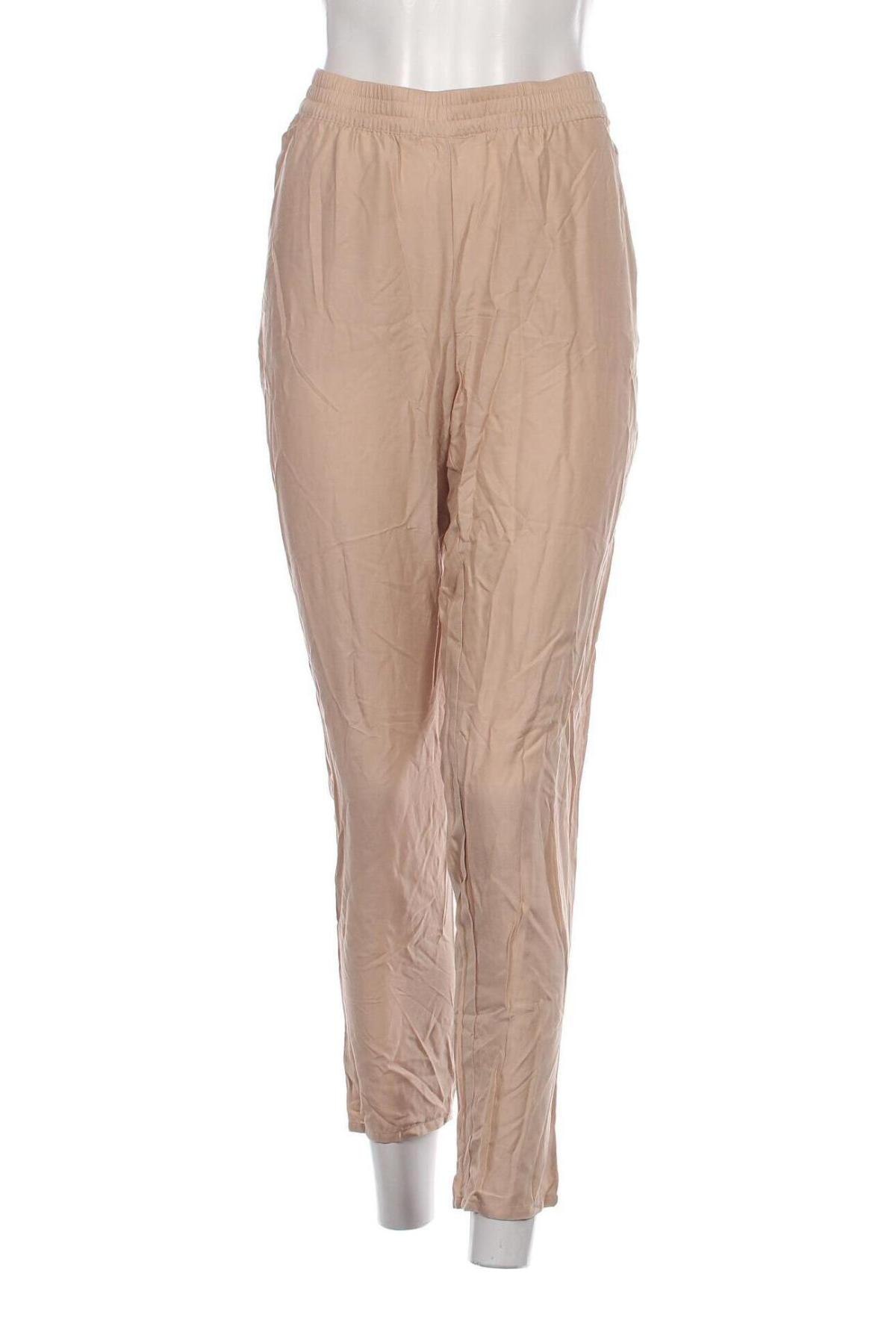 Γυναικείο παντελόνι H&M Divided, Μέγεθος L, Χρώμα  Μπέζ, Τιμή 10,23 €